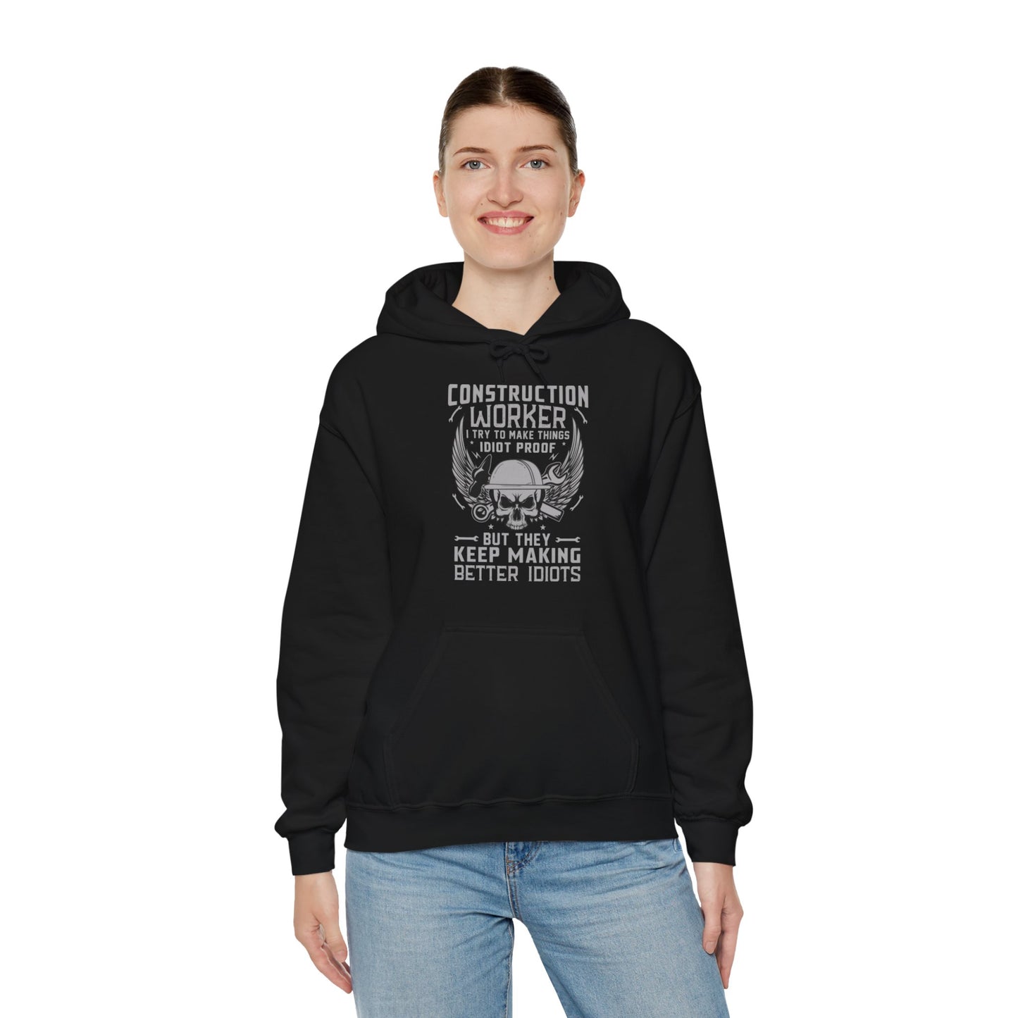 Contruction Worker Unisex Heavy Blend™ Hooded Sweatshirt