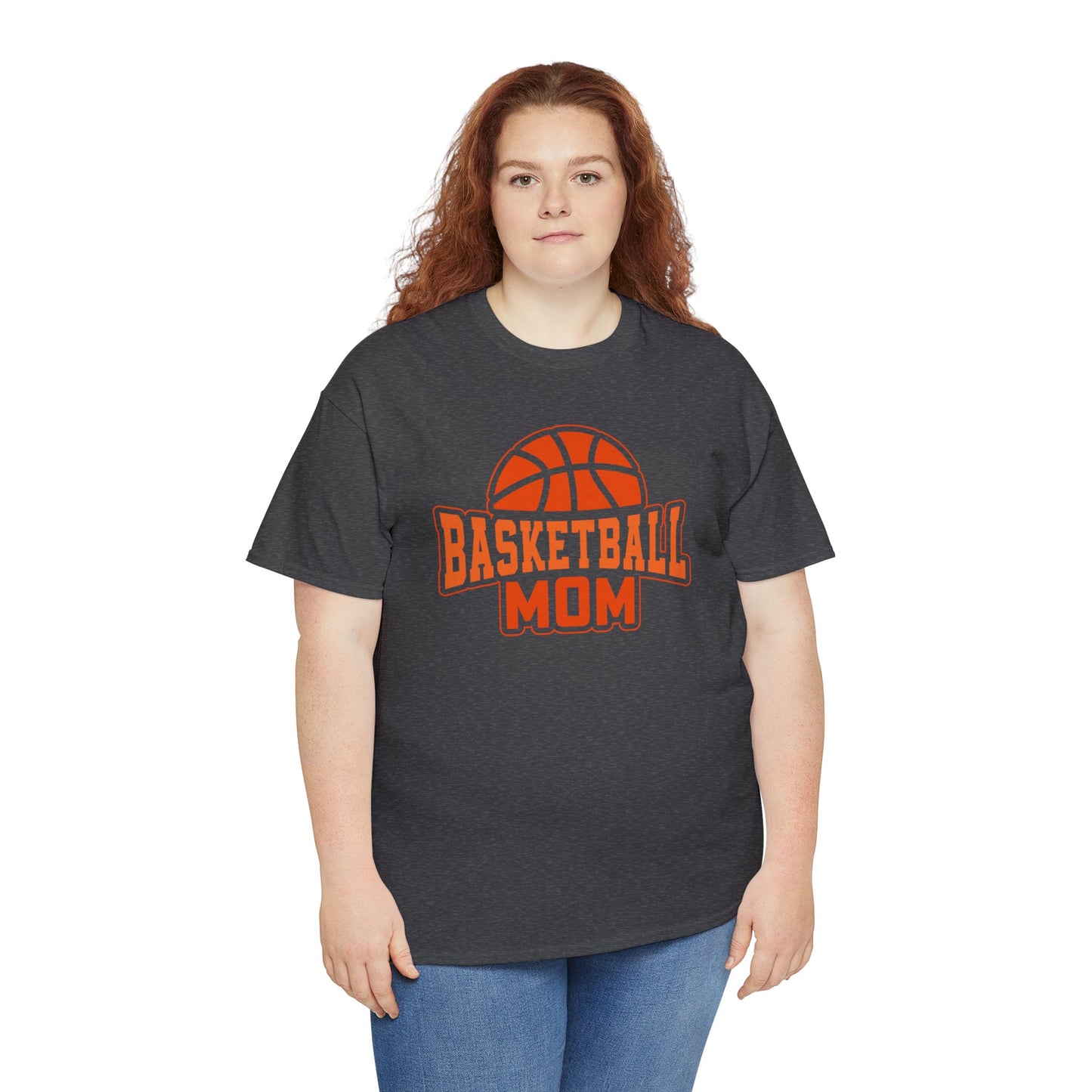 Basketball Mom Unisex Heavy Cotton Tee