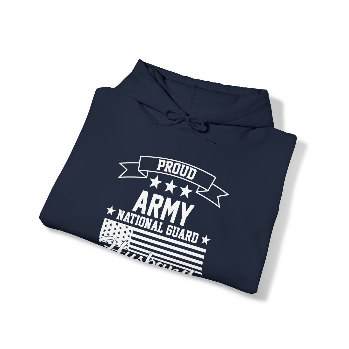 Proud Army National Guard Husband Unisex Heavy Blend™ Hooded Sweatshirt