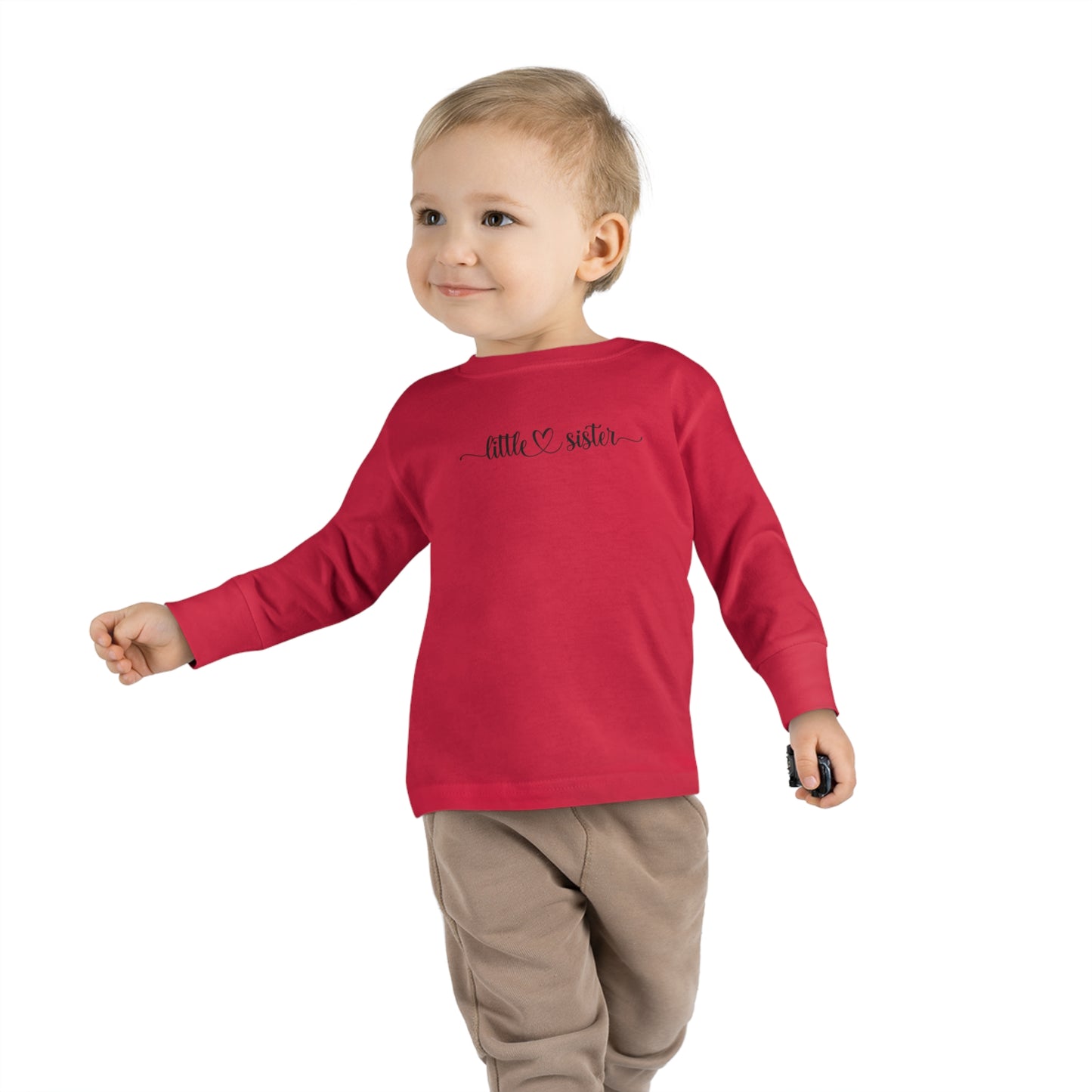 Little Sister Toddler Long Sleeve Tee
