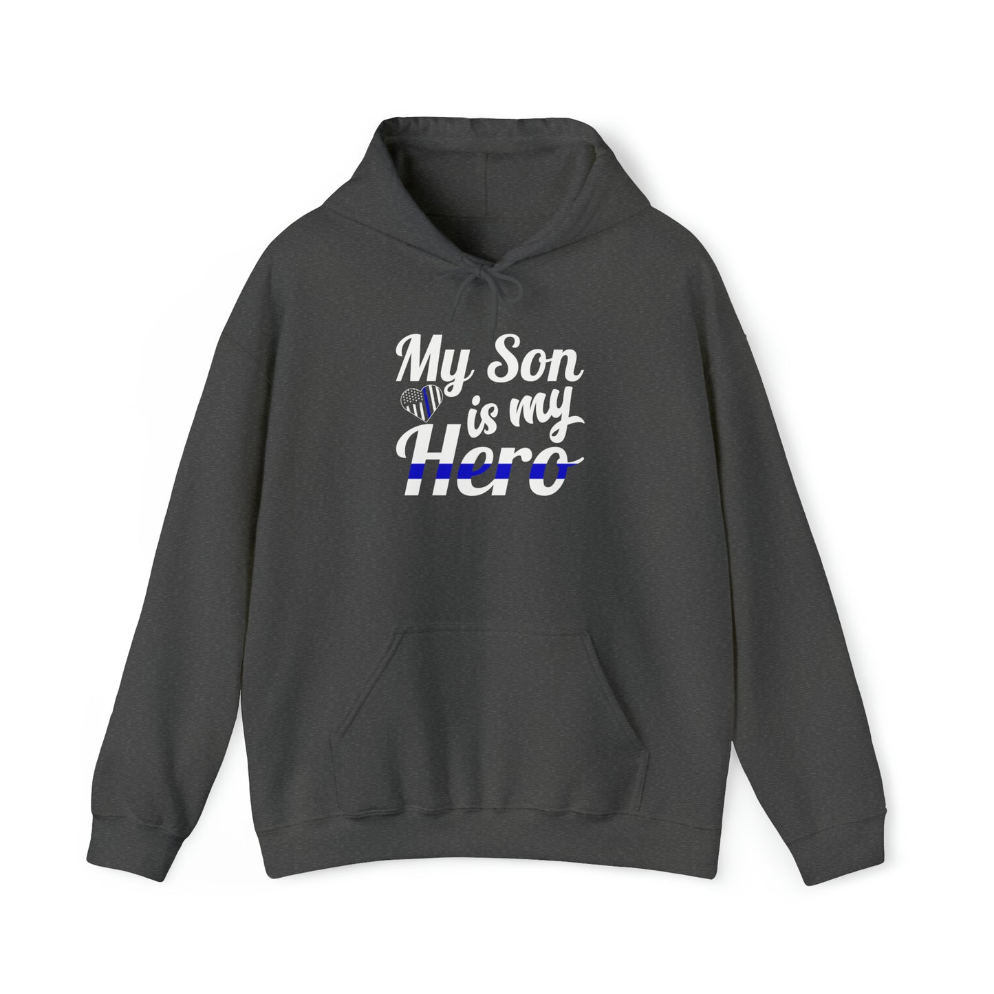 My Son My Hero Police Unisex Heavy Blend™ Hooded Sweatshirt