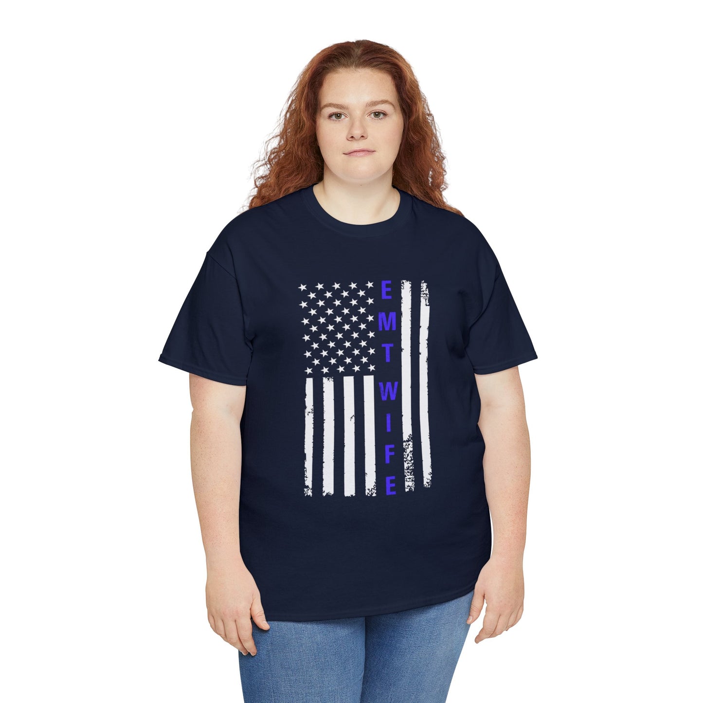 EMT Wife Unisex Heavy Cotton Tee