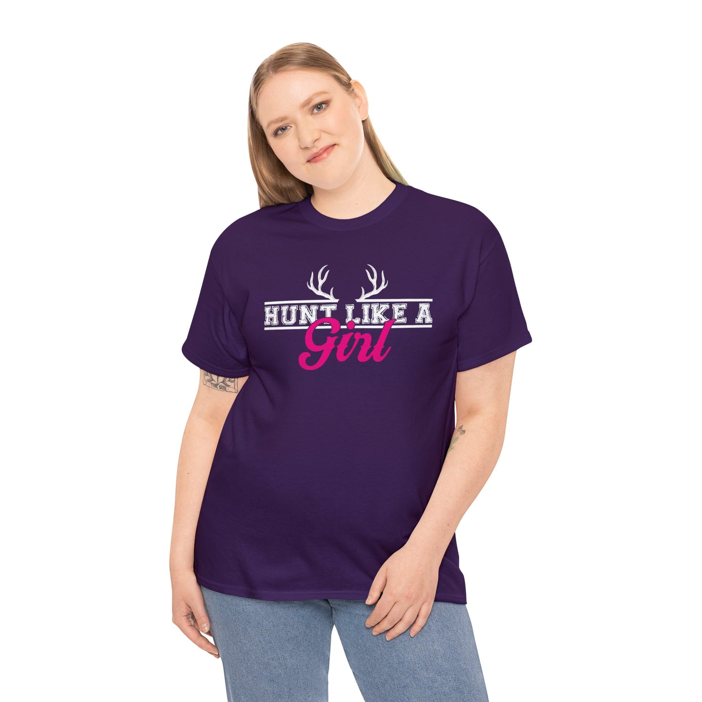 Hunt Like a Girl Unisex Heavy Cotton Tee
