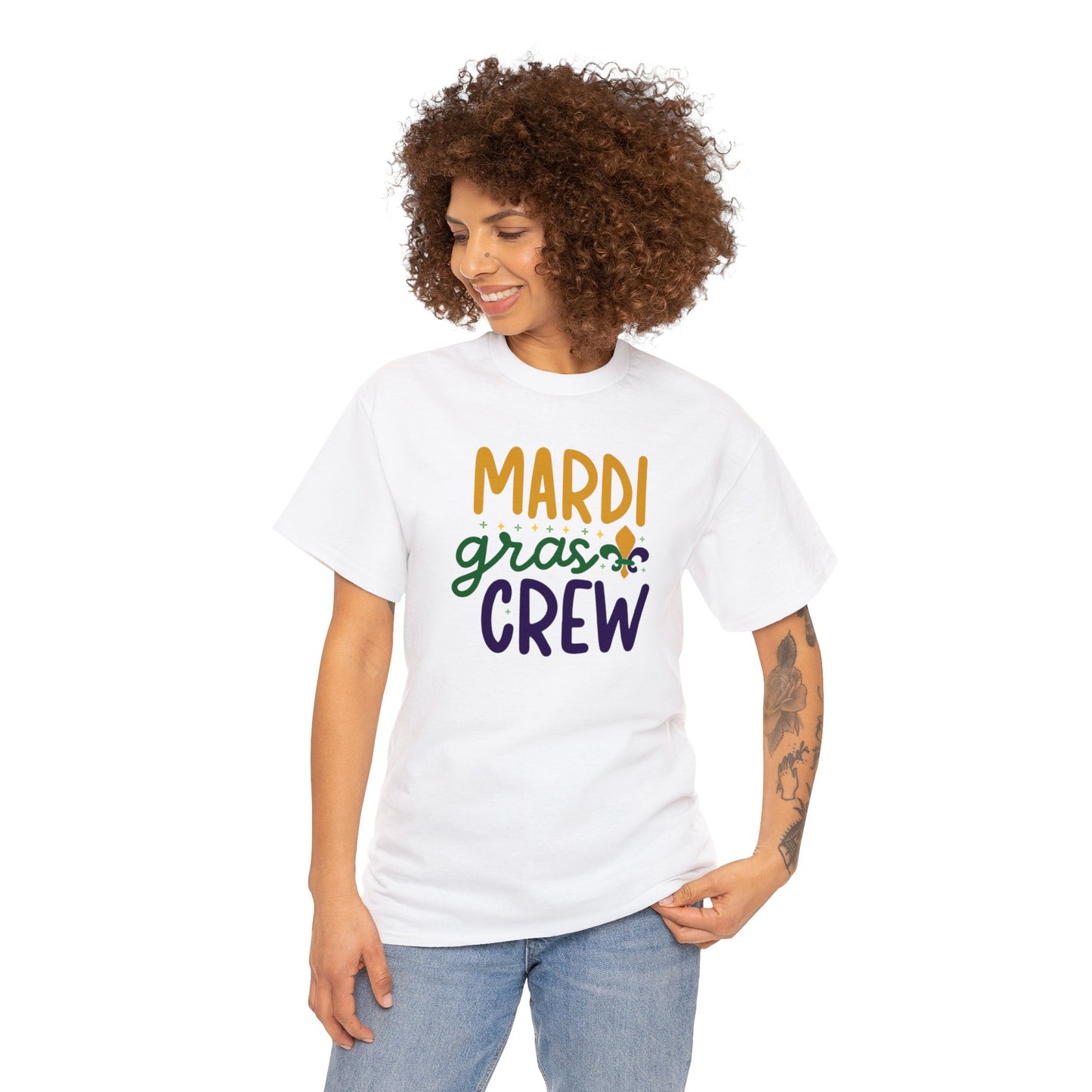 Mardi Gras Crew #2 Unisex Heavy Cotton Tee