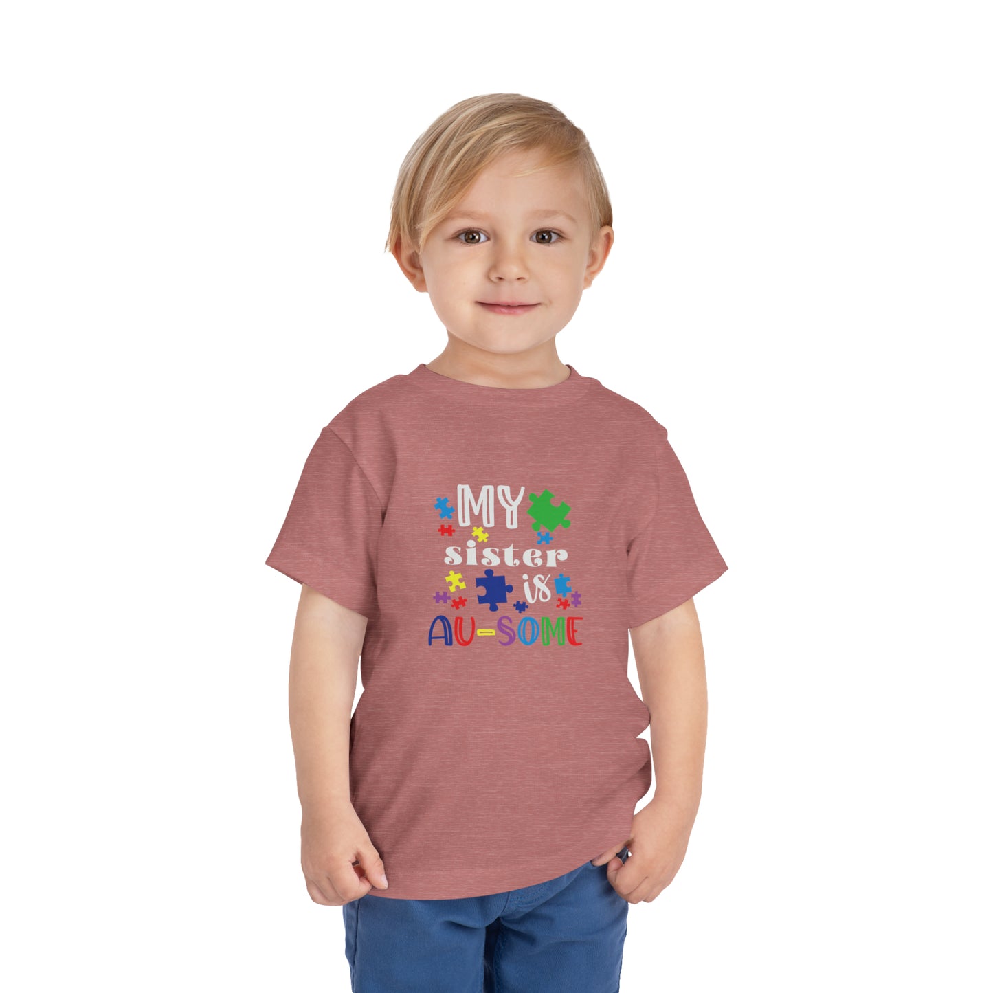 My Sister is Au-some Toddler Short Sleeve Tee