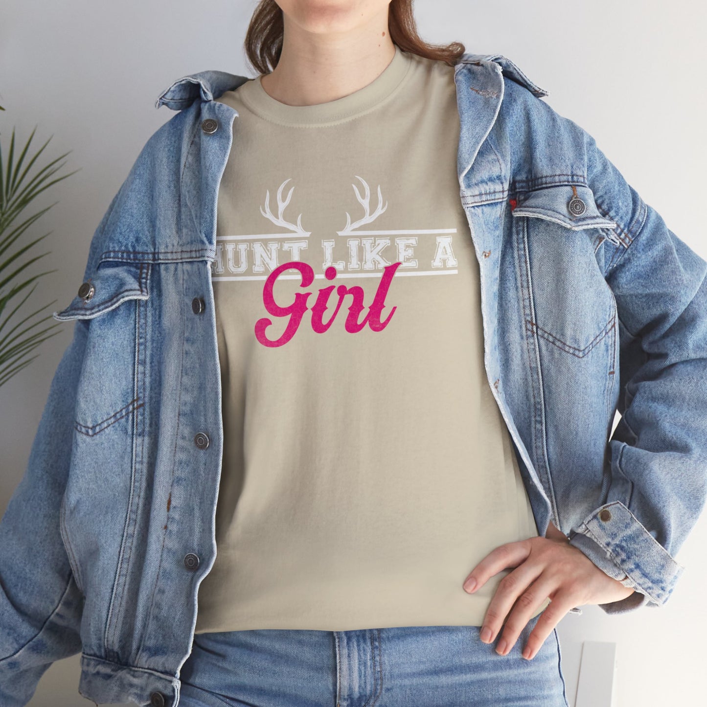 Hunt Like a Girl Unisex Heavy Cotton Tee