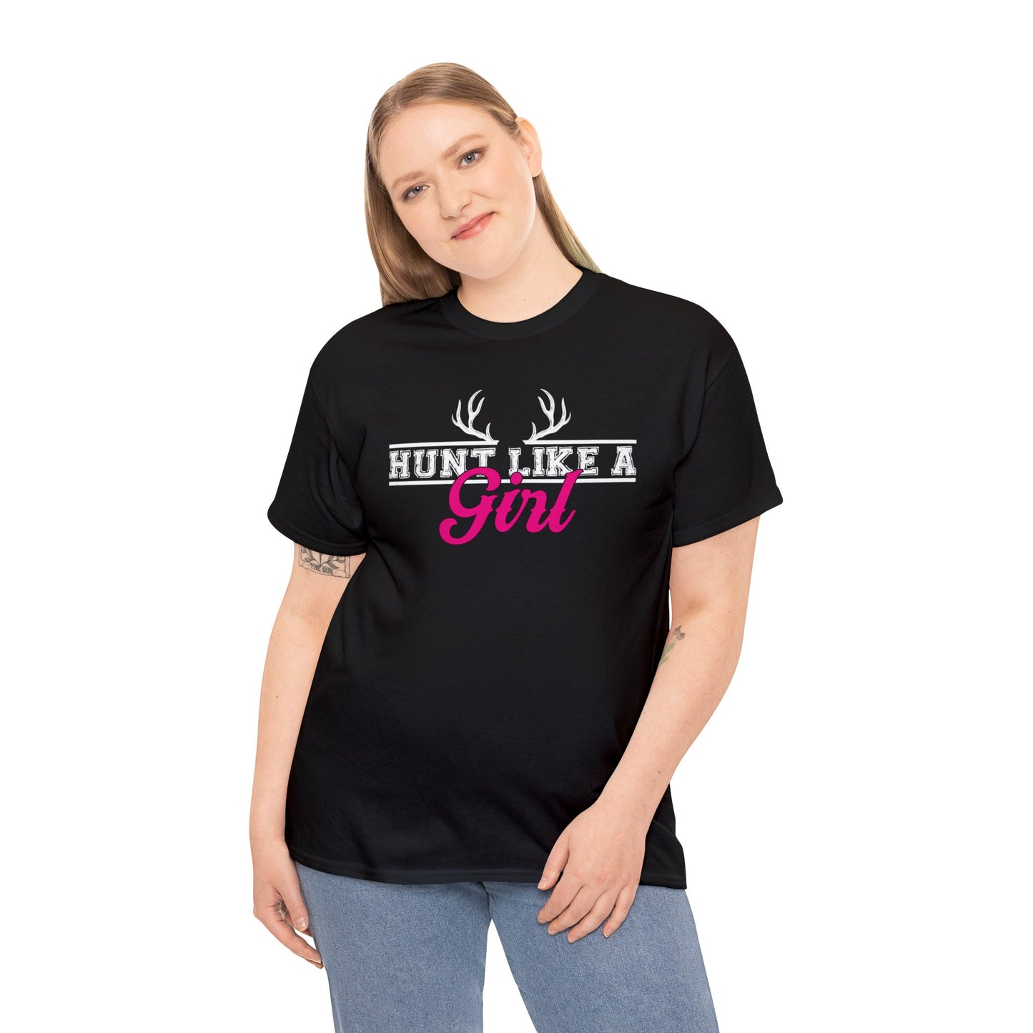 Hunt Like a Girl Unisex Heavy Cotton Tee