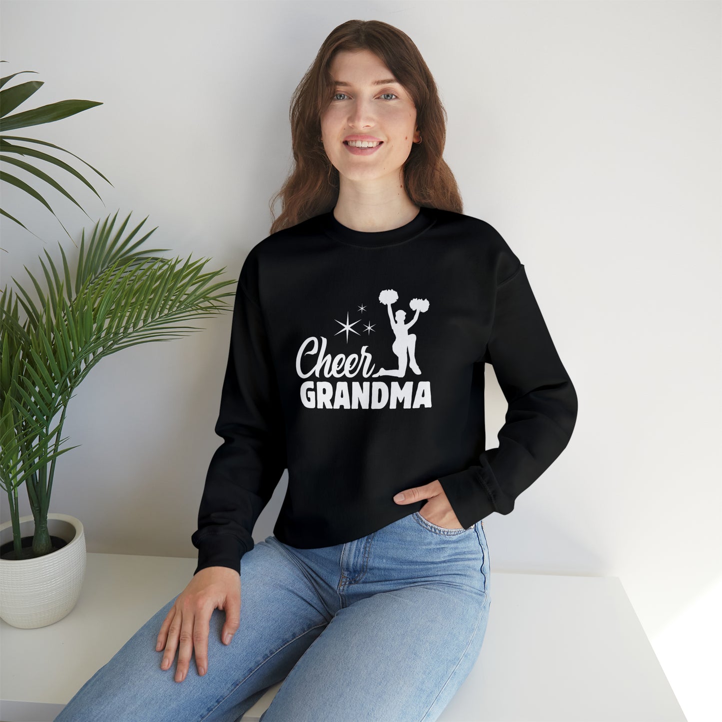 Cheer Grandma Unisex Heavy Blend™ Crewneck Sweatshirt
