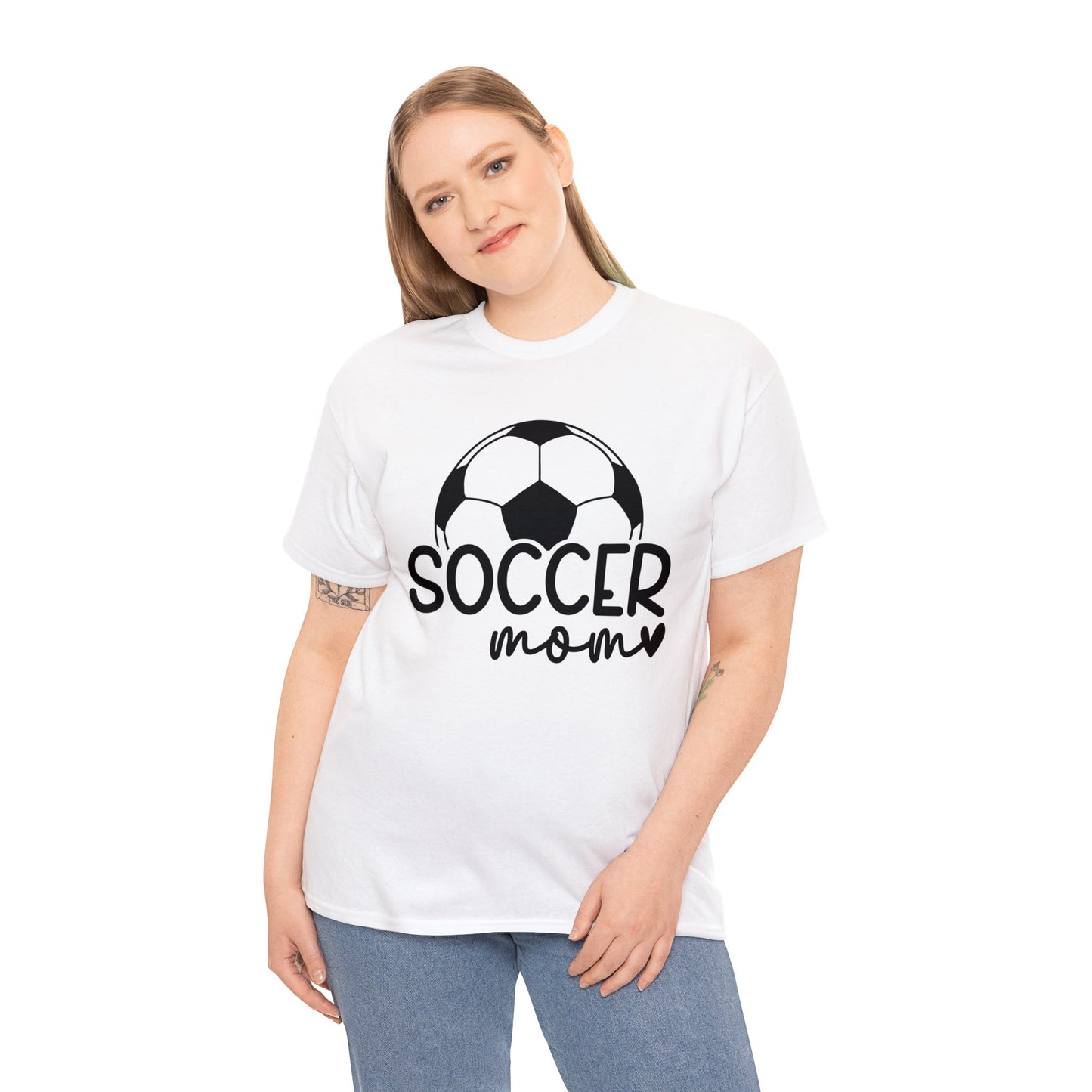 Soccer MOM Unisex Heavy Cotton Tee