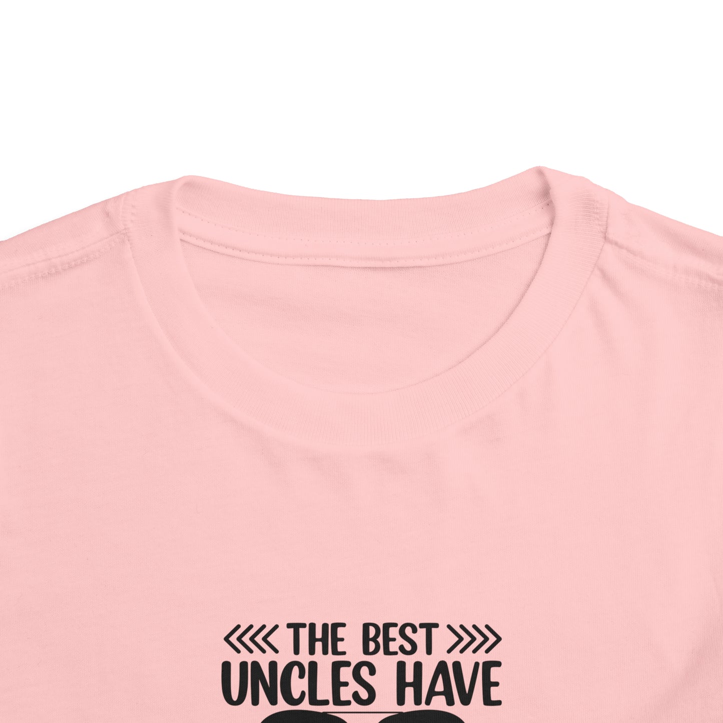 The Best Uncles Have Beards Toddler Short Sleeve Tee