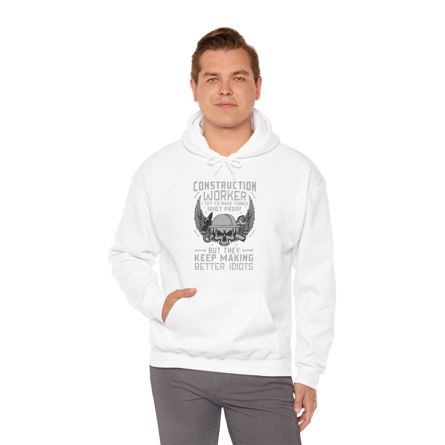 Contruction Worker Unisex Heavy Blend™ Hooded Sweatshirt