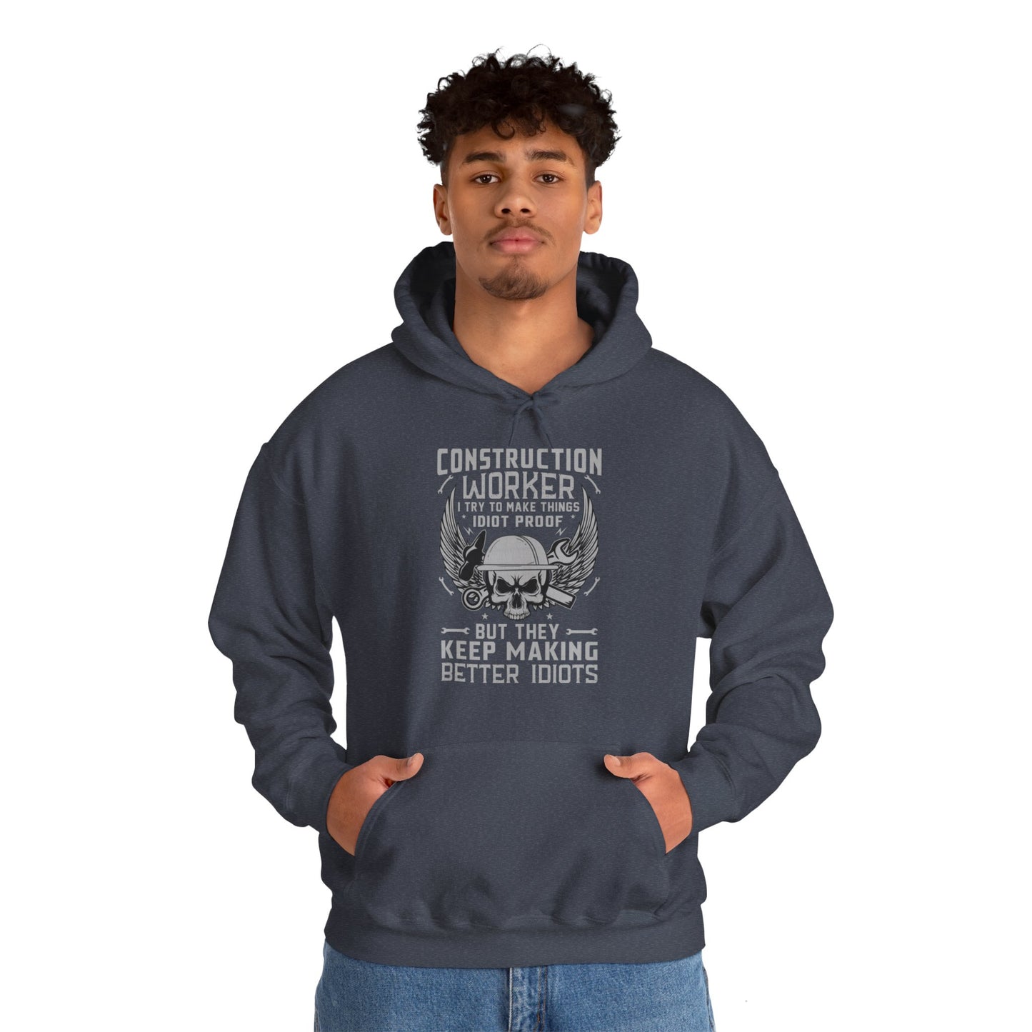 Contruction Worker Unisex Heavy Blend™ Hooded Sweatshirt