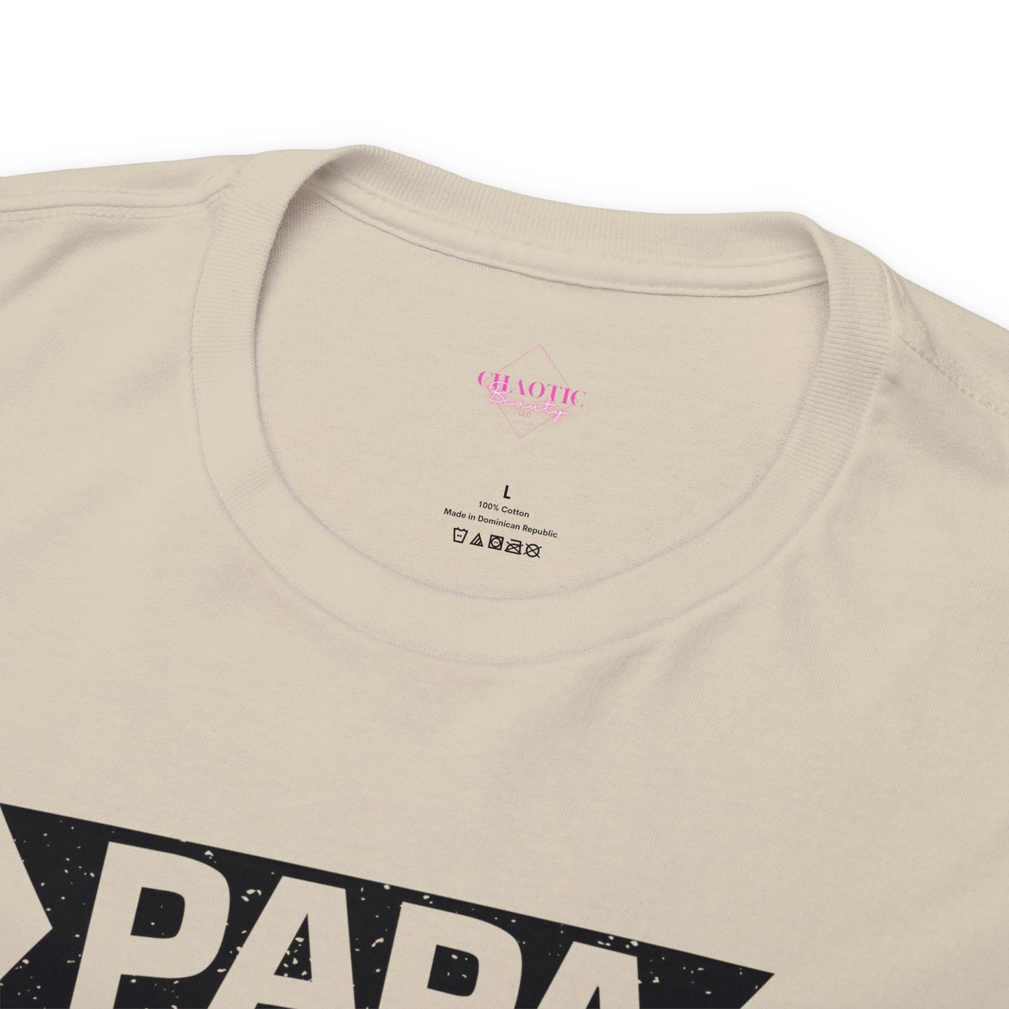 Papa Because Grandpa is For Old Guys Unisex Heavy Cotton Tee
