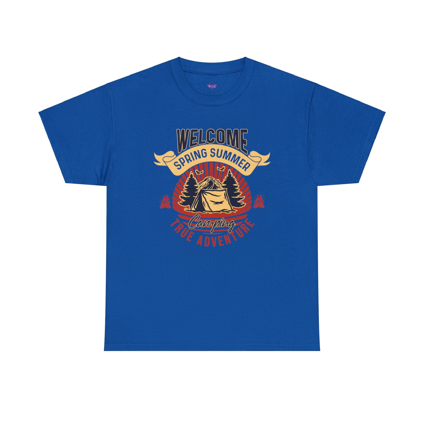 Welcome Spring Summer Adventures Unisex Heavy Cotton Tee