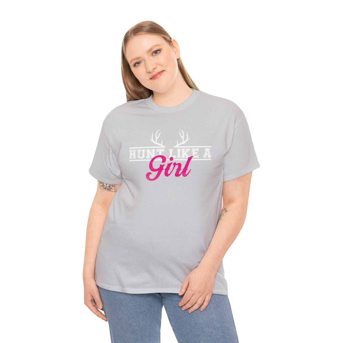 Hunt Like a Girl Unisex Heavy Cotton Tee