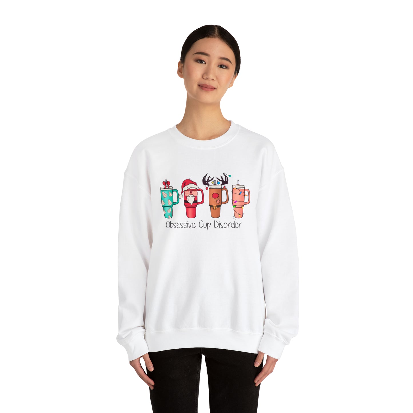 Obsessive Cup Disorder Unisex Heavy Blend™ Crewneck Sweatshirt