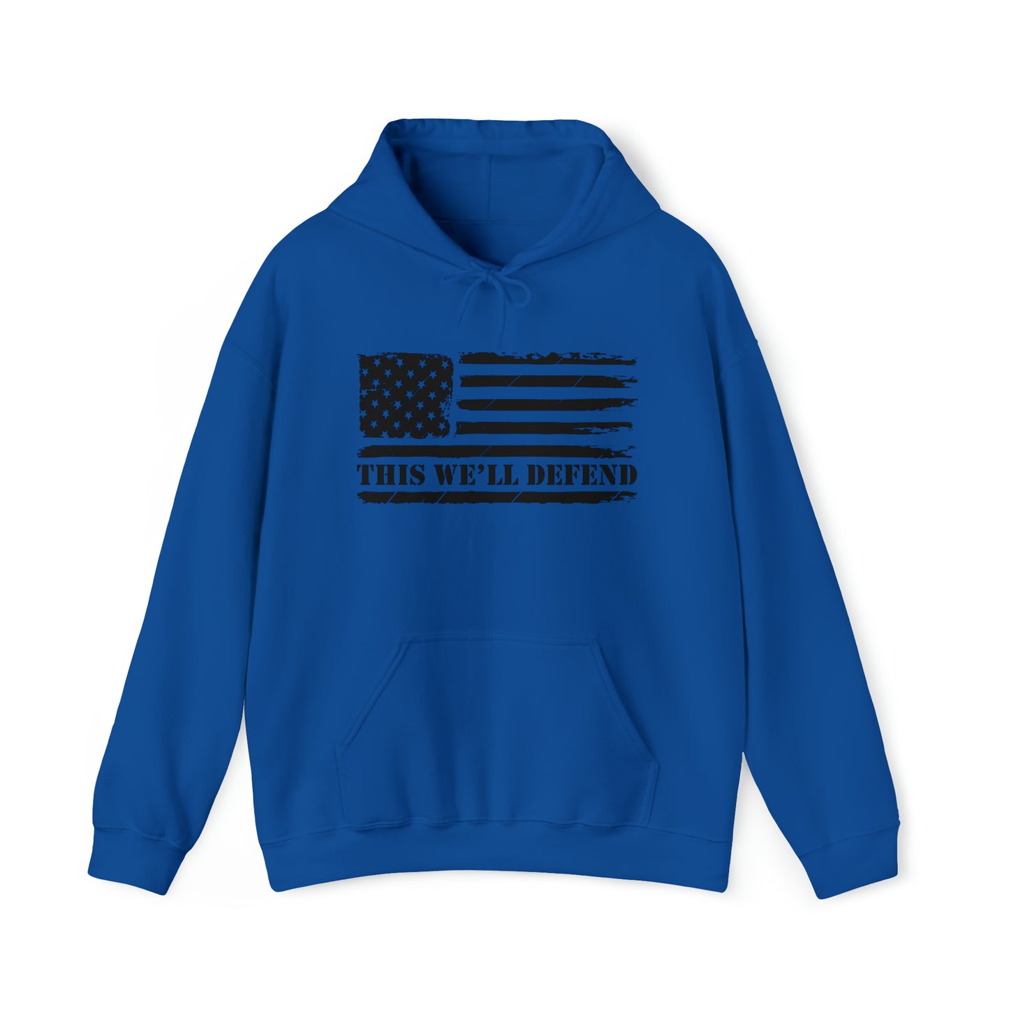 Flag This We'll Defend Unisex Heavy Blend™ Hooded Sweatshirt