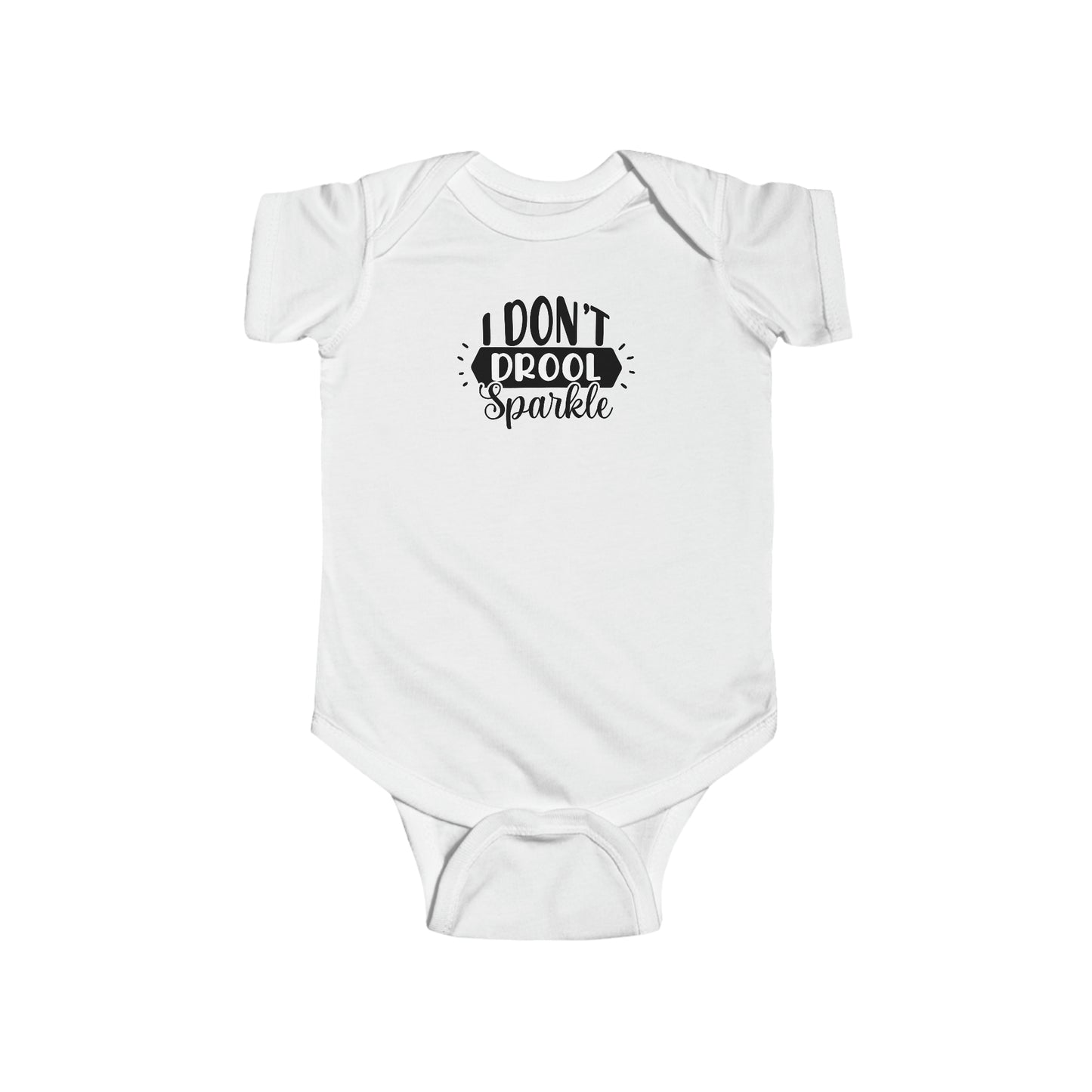 I Dont Drool I Sparkle Infant Fine Jersey Bodysuit