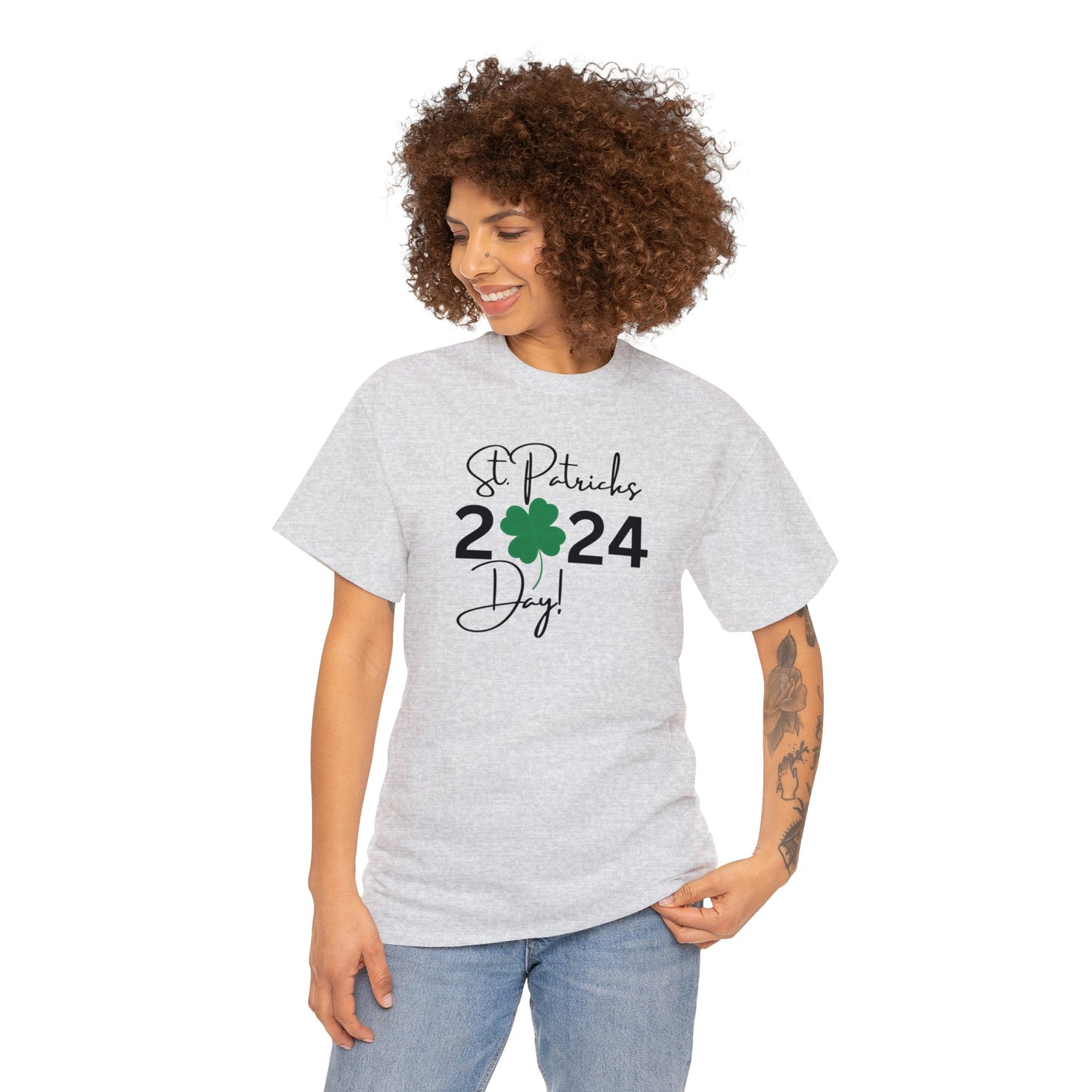 St Patricks Day 2024 Unisex Heavy Cotton Tee