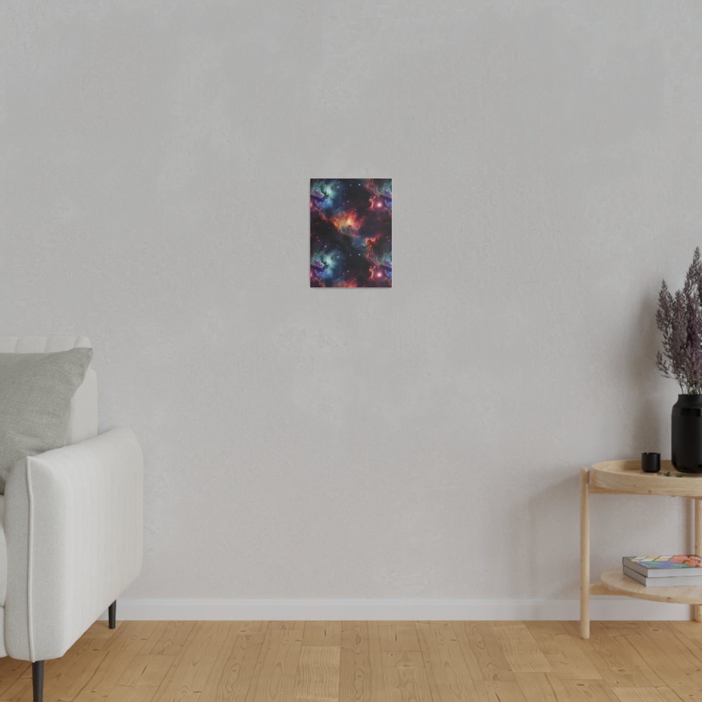 Cosmic Nebula Matte Canvas, Stretched, 0.75"