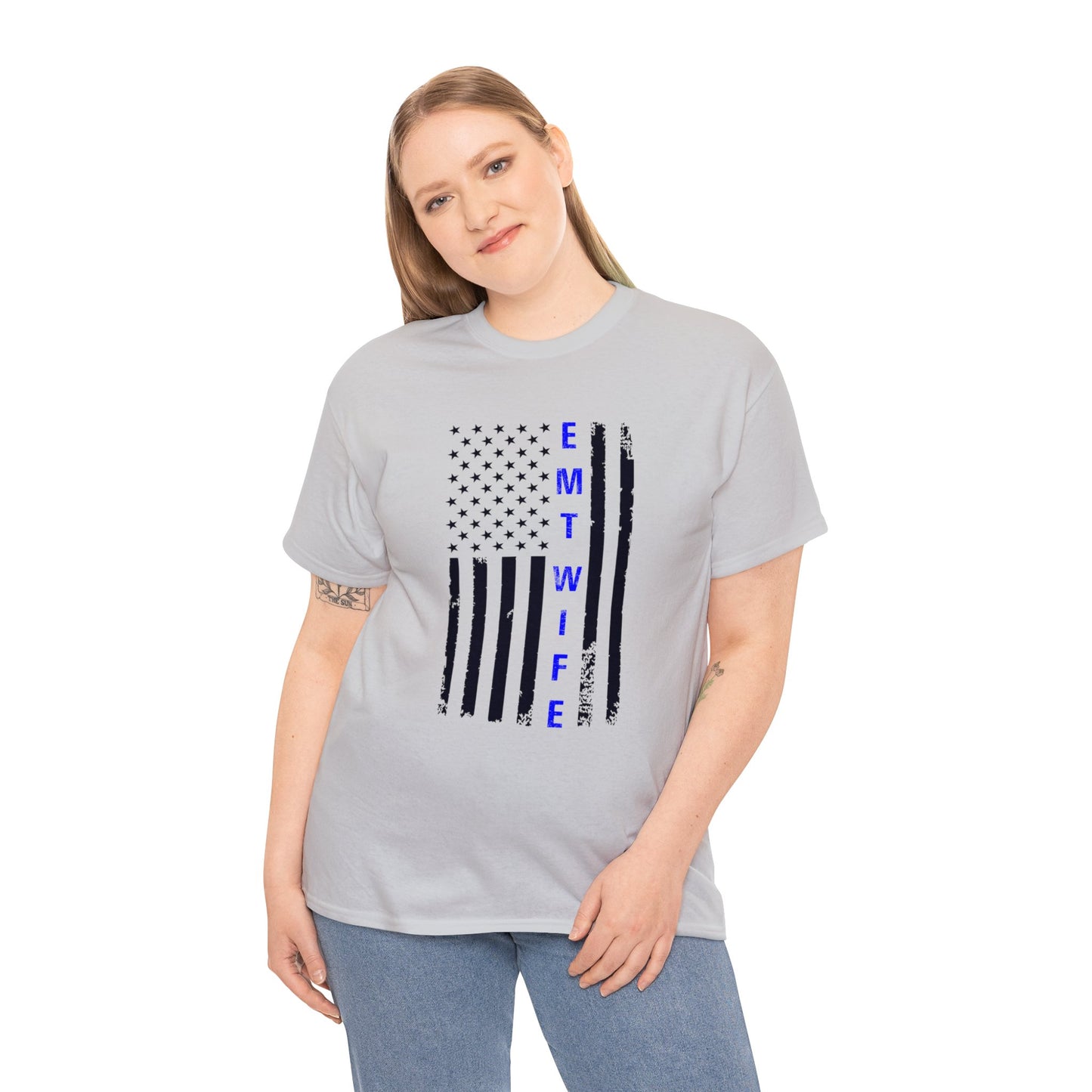 EMT Wife Unisex Heavy Cotton Tee