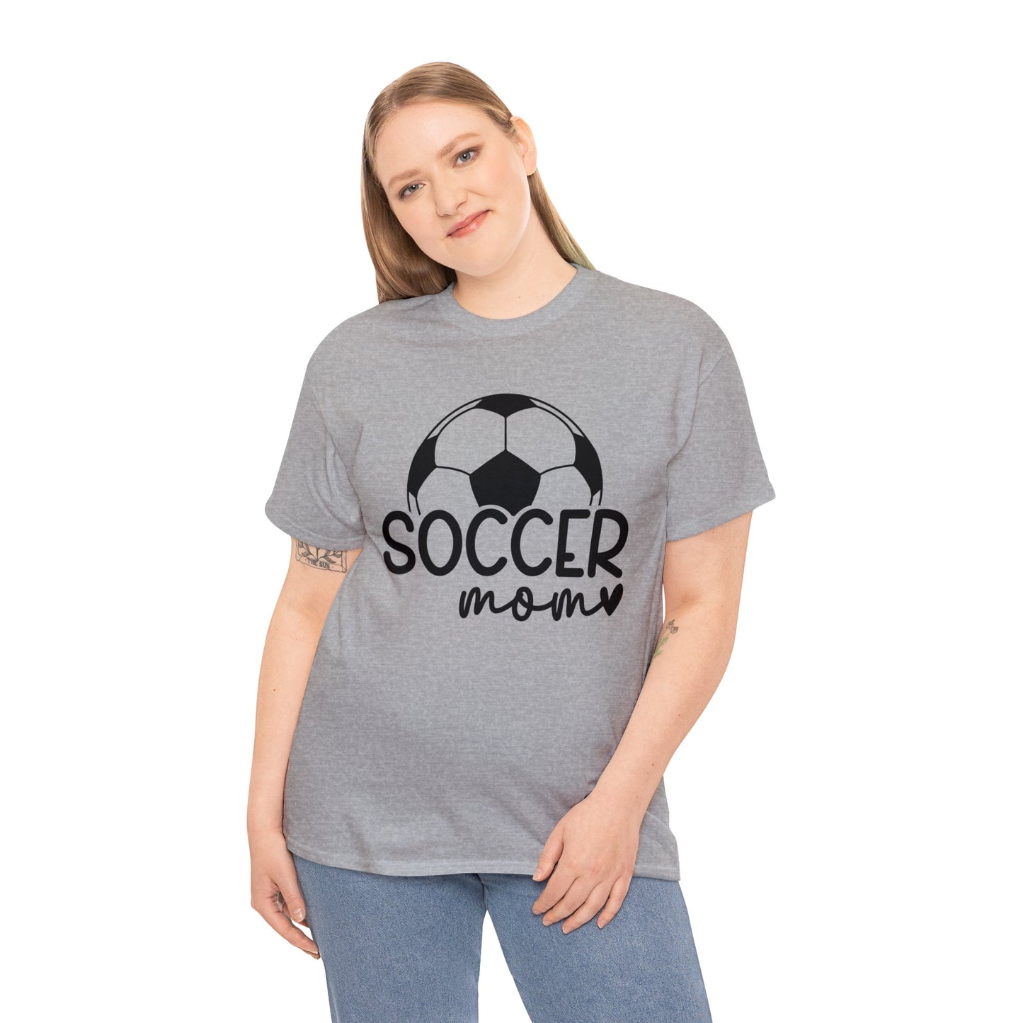 Soccer MOM Unisex Heavy Cotton Tee