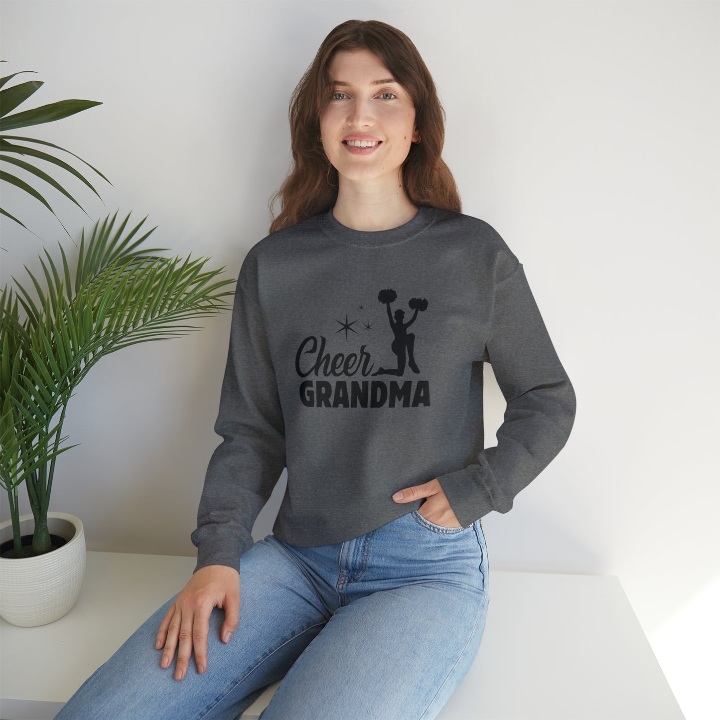 Cheer Grandma Unisex Heavy Blend™ Crewneck Sweatshirt