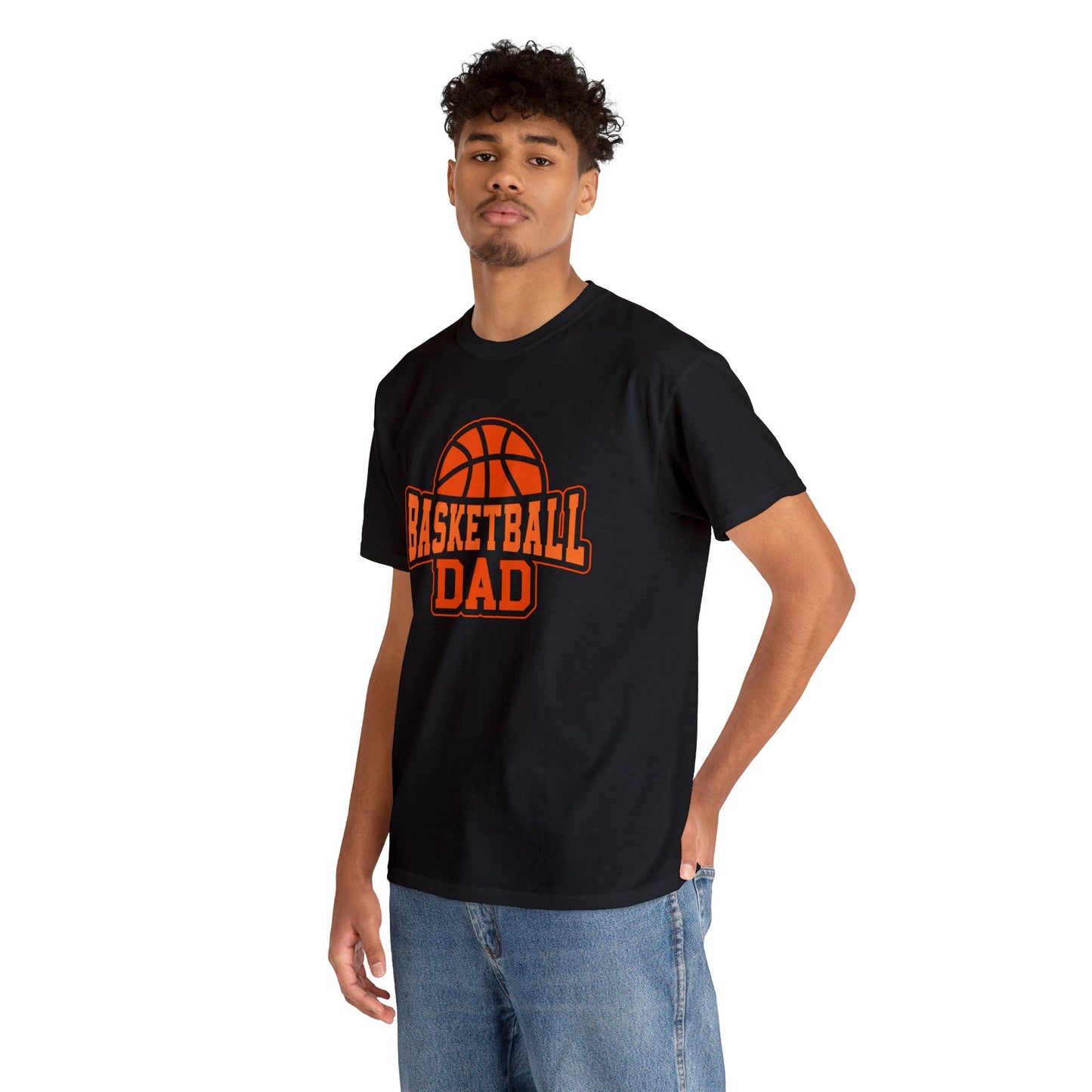 Basketball Dad Unisex Heavy Cotton Tee