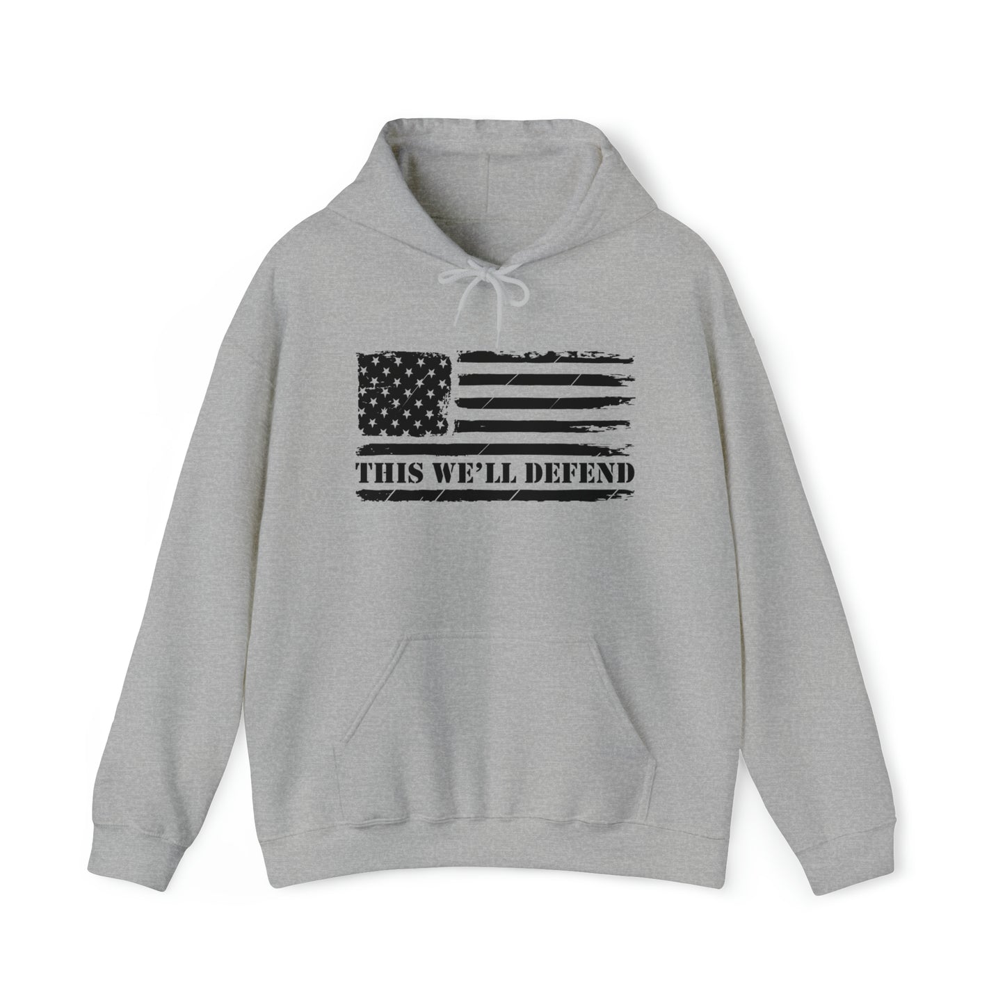 Flag This We'll Defend Unisex Heavy Blend™ Hooded Sweatshirt