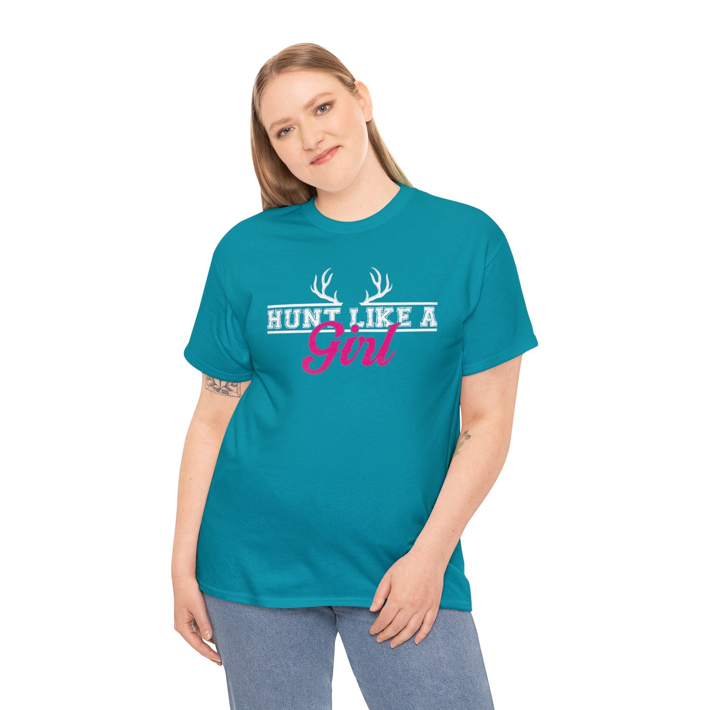 Hunt Like a Girl Unisex Heavy Cotton Tee
