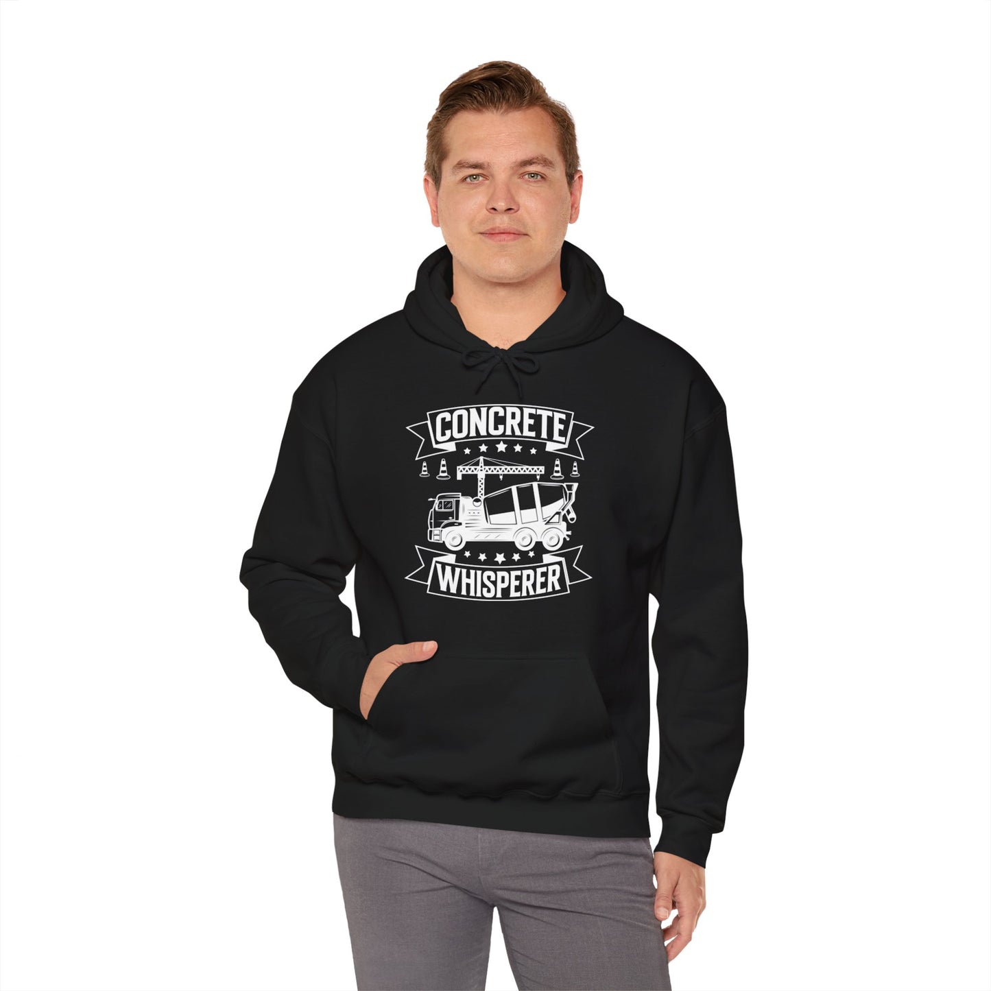 Contruction Whisperer Unisex Heavy Blend™ Hooded Sweatshirt