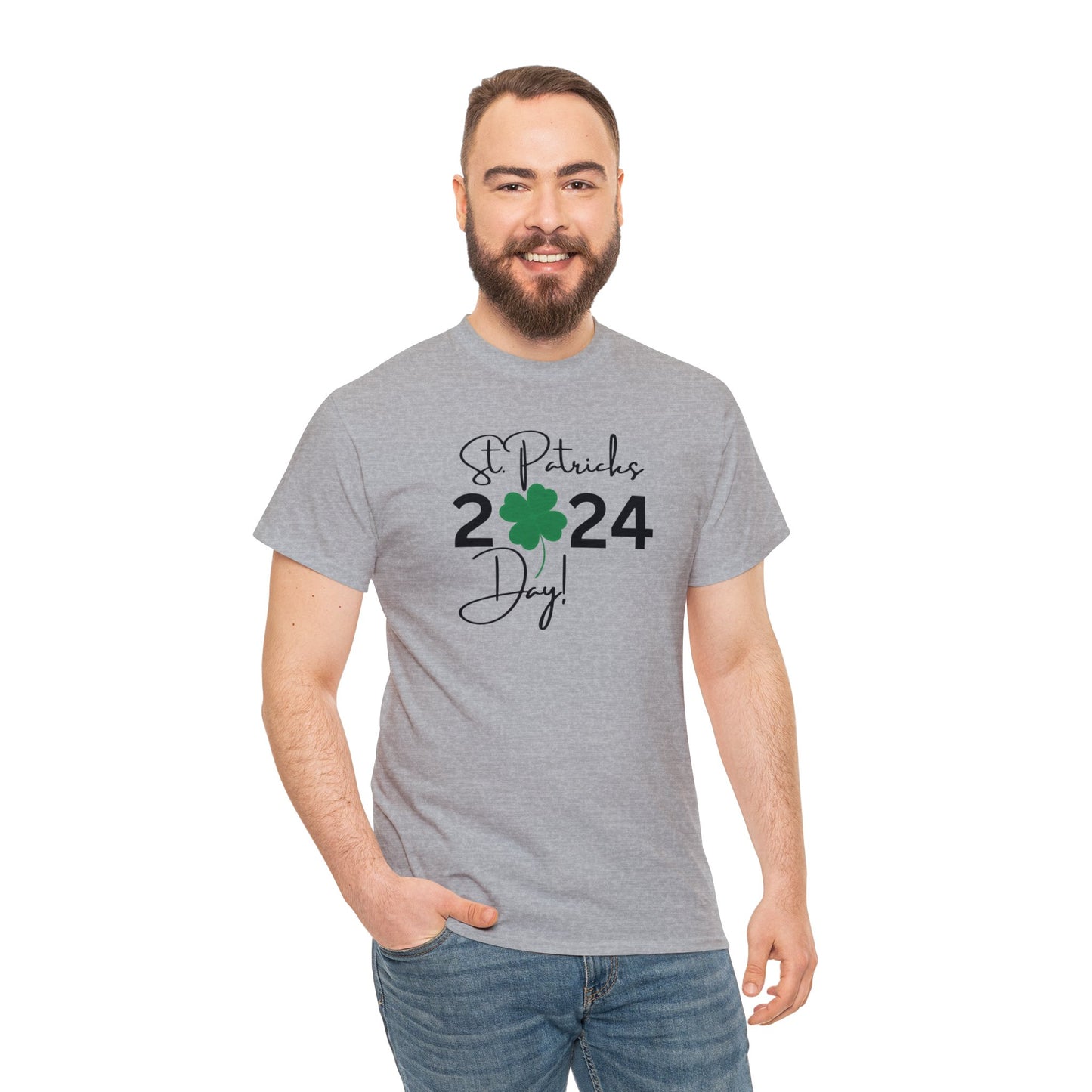 St Patricks Day 2024 Unisex Heavy Cotton Tee