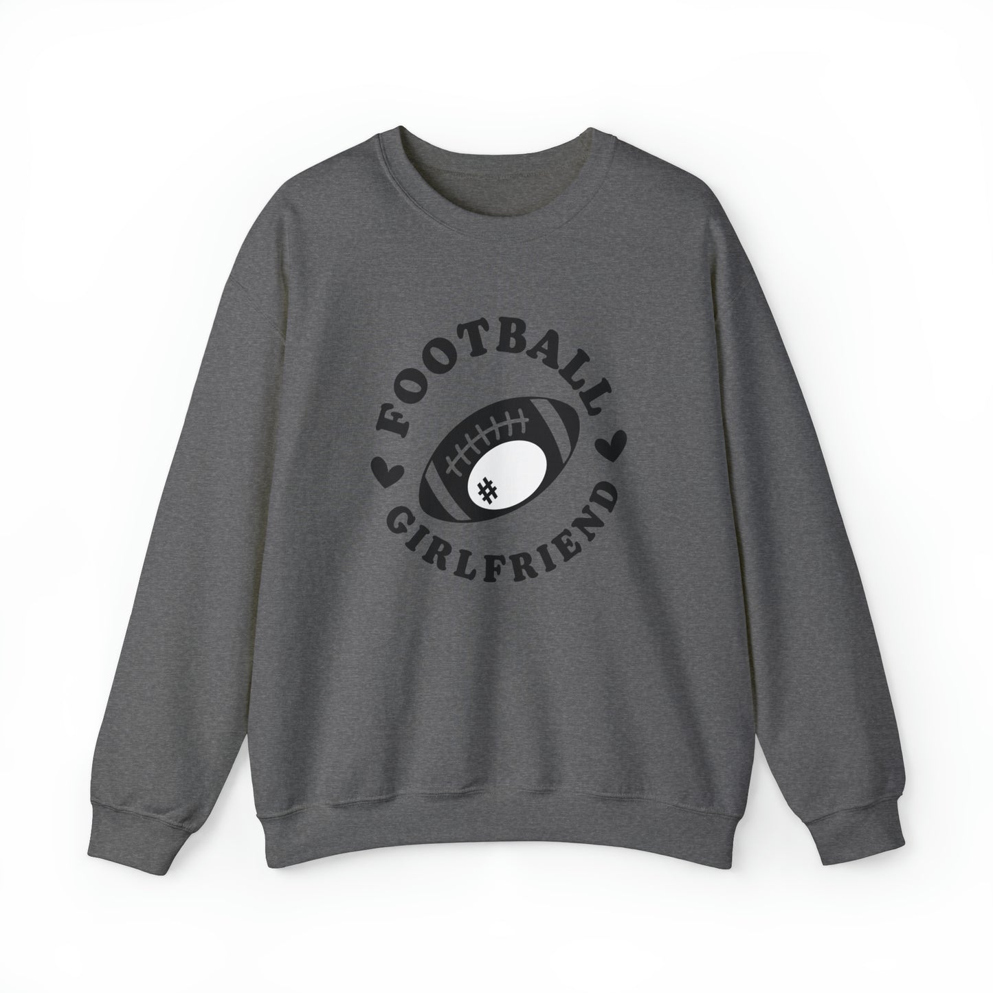 Football Girlfriend Unisex Heavy Blend™ Crewneck Sweatshirt