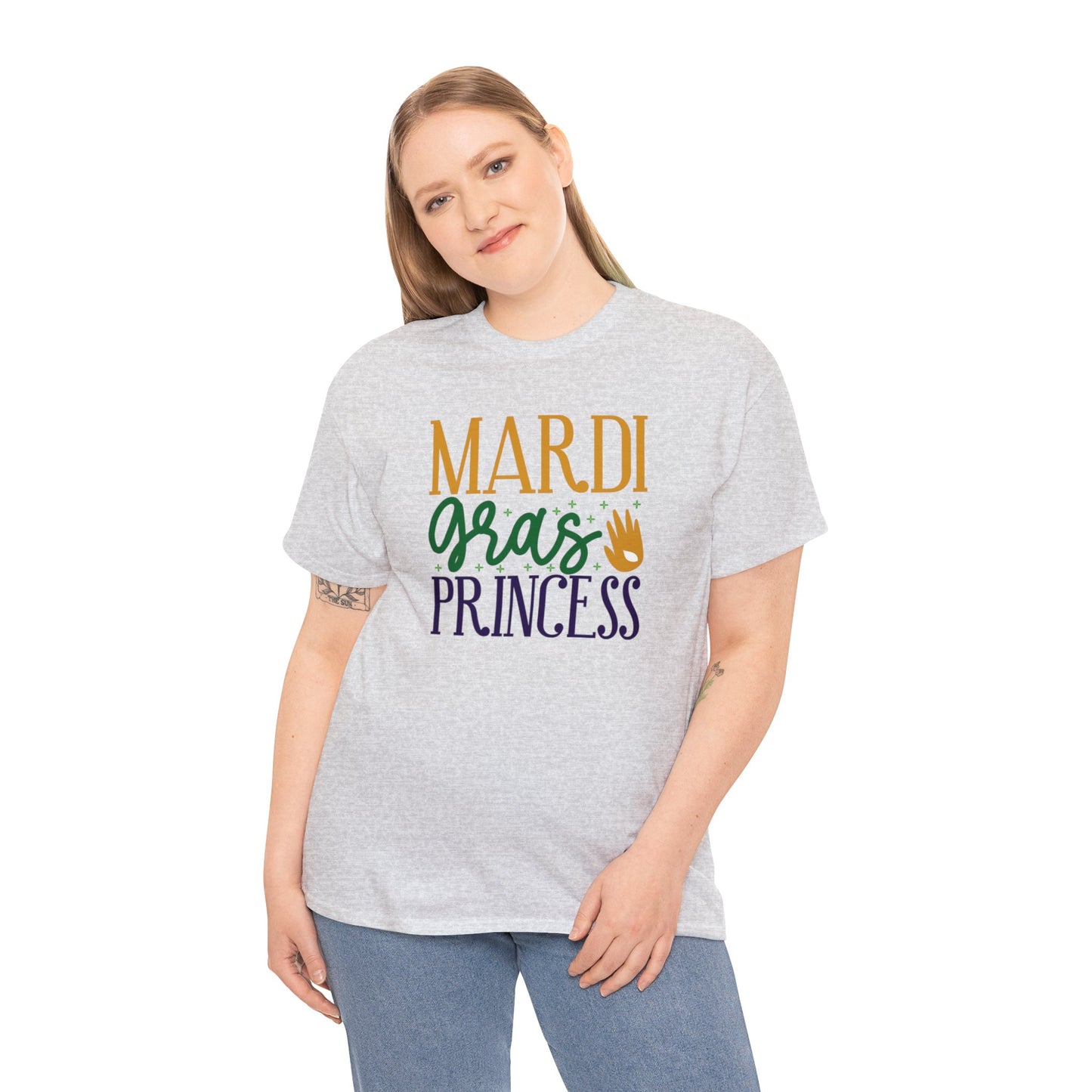 Mardi Gras Princess Unisex Heavy Cotton Tee