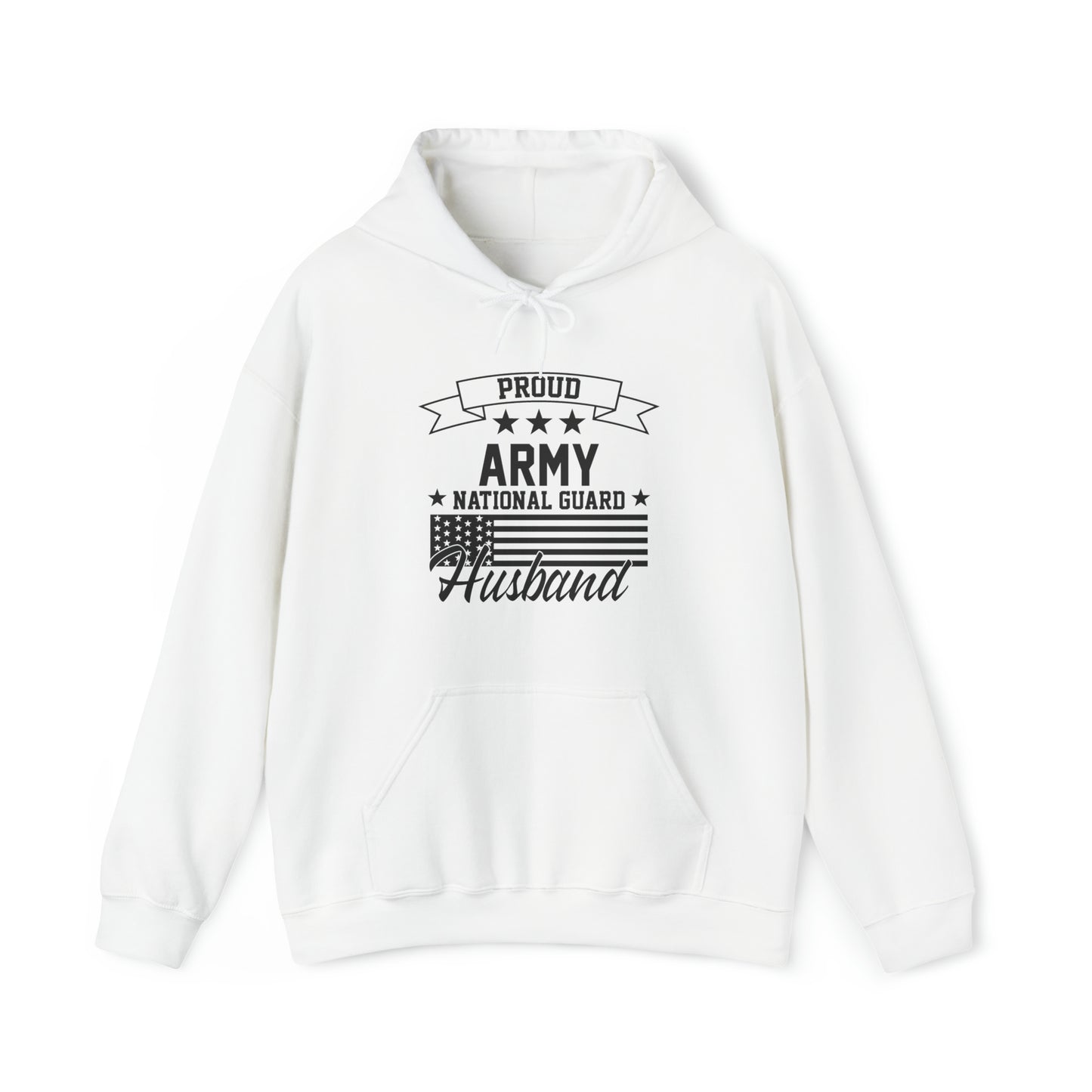 Proud Army National Guard Husband Unisex Heavy Blend™ Hooded Sweatshirt