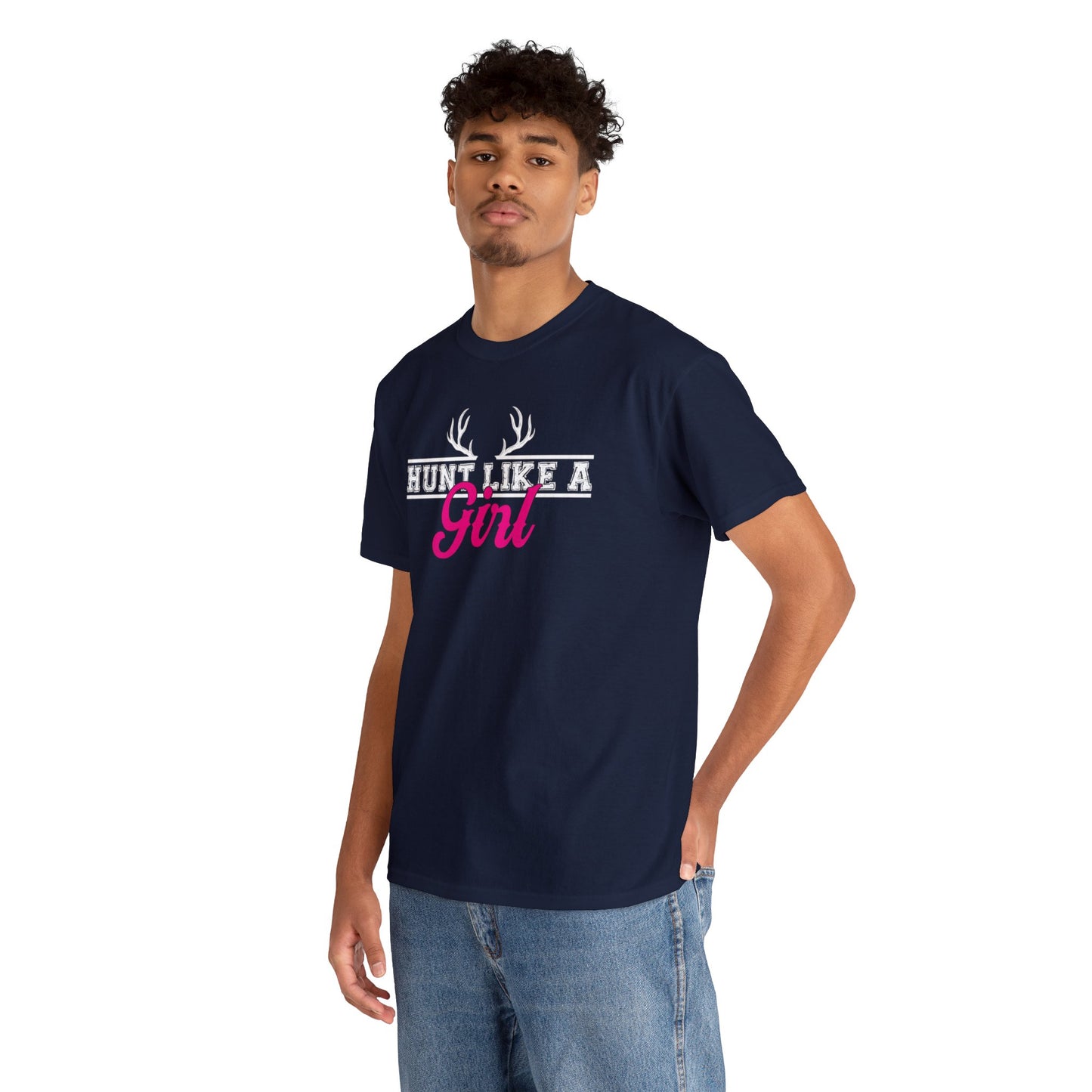 Hunt Like a Girl Unisex Heavy Cotton Tee