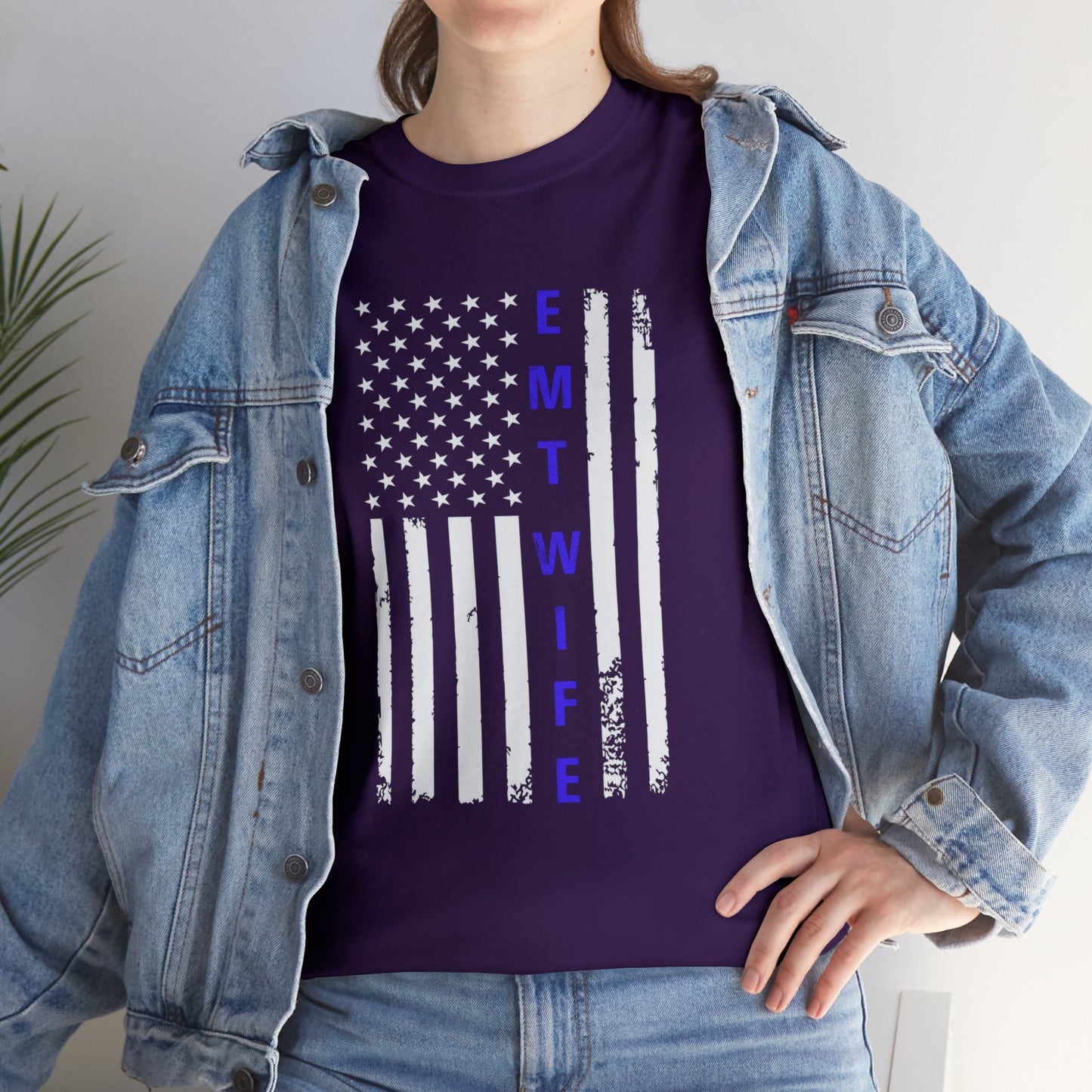 EMT Wife Unisex Heavy Cotton Tee
