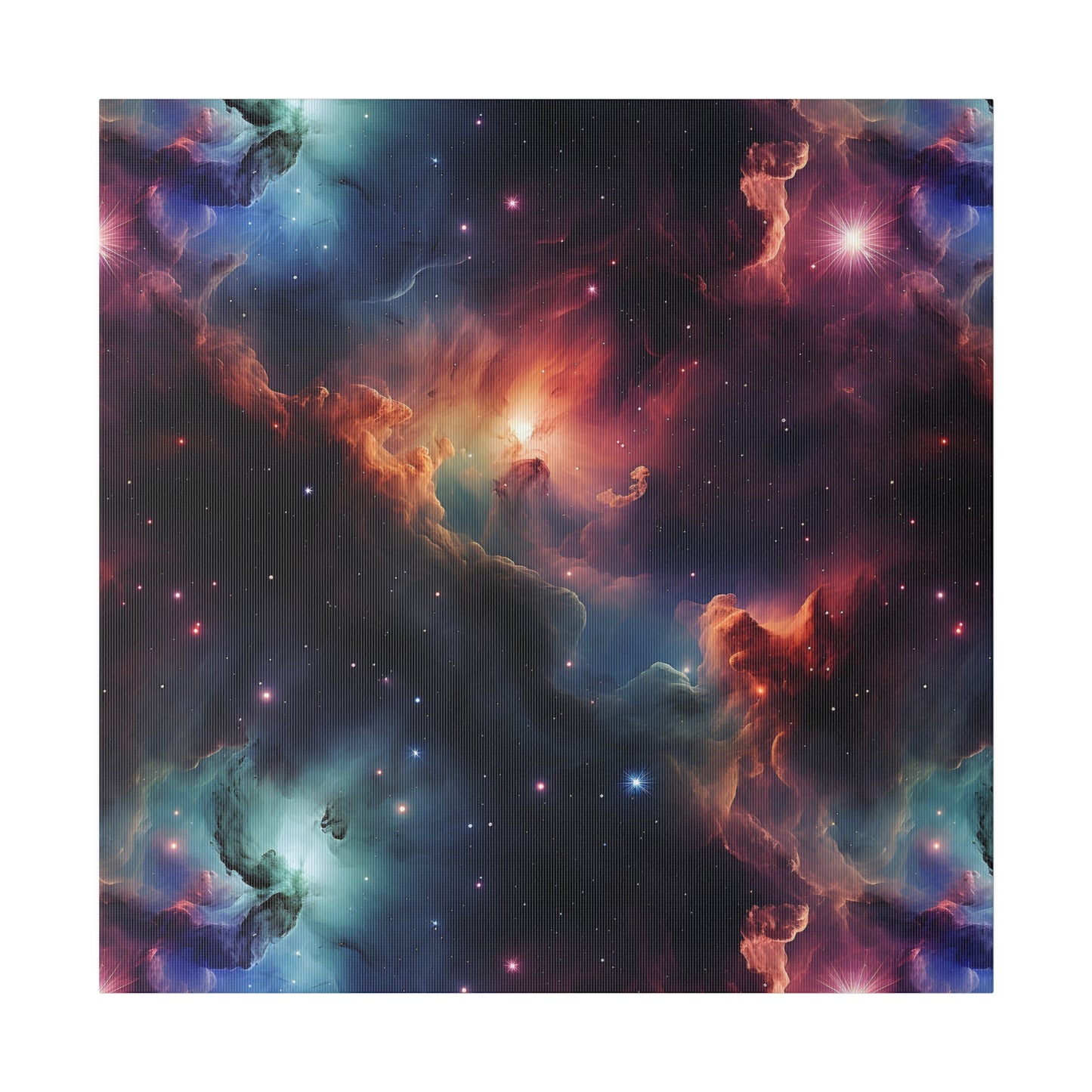 Cosmic Nebula Matte Canvas, Stretched, 0.75"