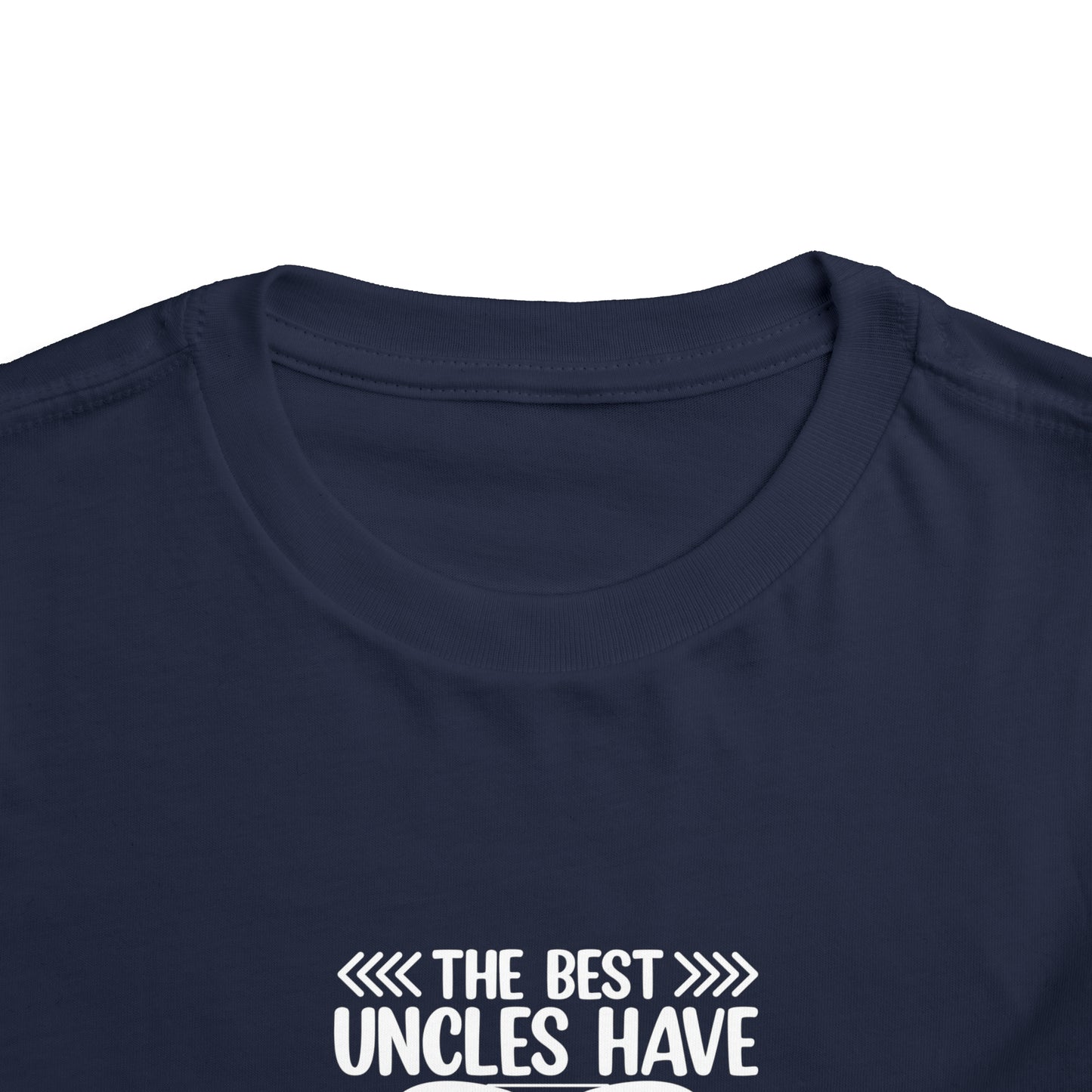 The Best Uncles Have Beards Toddler Short Sleeve Tee