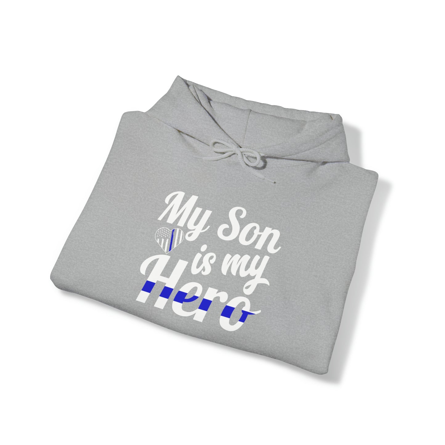 My Son My Hero Police Unisex Heavy Blend™ Hooded Sweatshirt