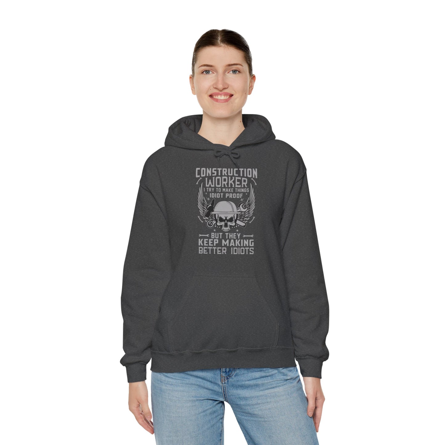 Contruction Worker Unisex Heavy Blend™ Hooded Sweatshirt