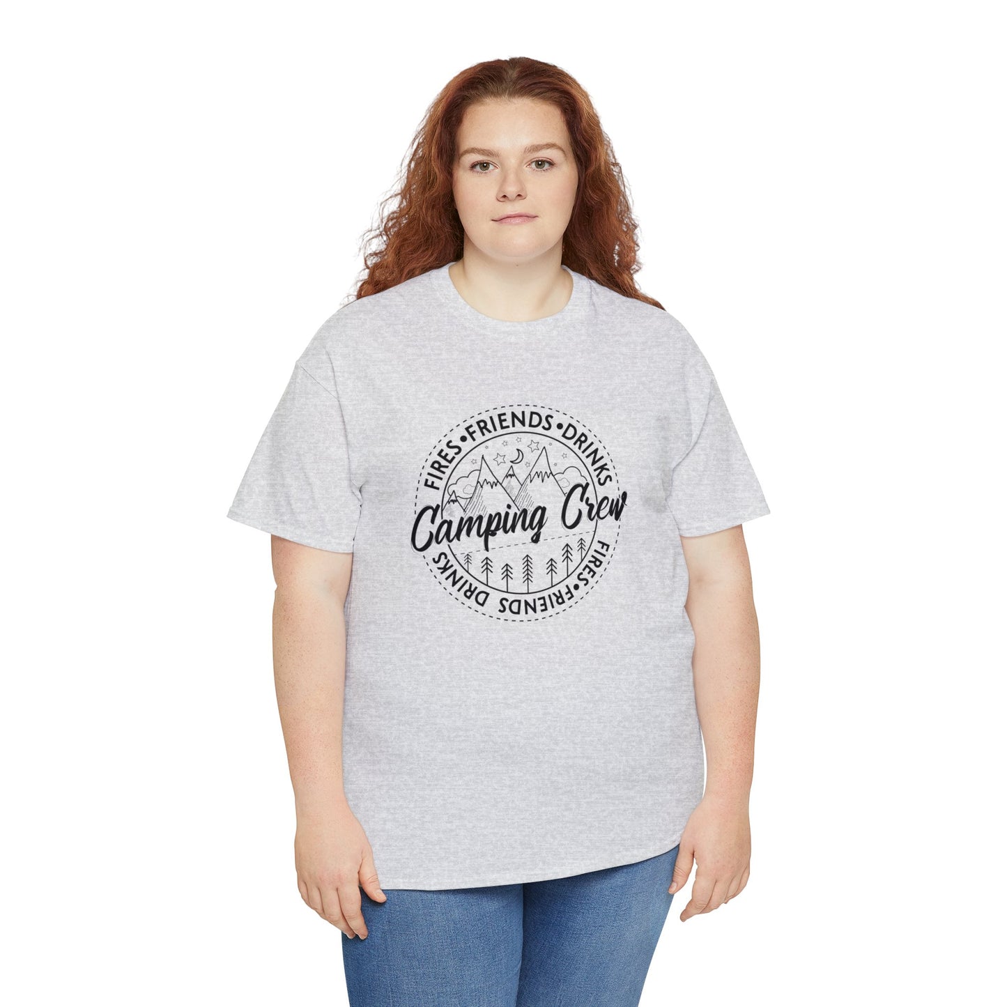 Camping Crew Unisex Heavy Cotton Tee