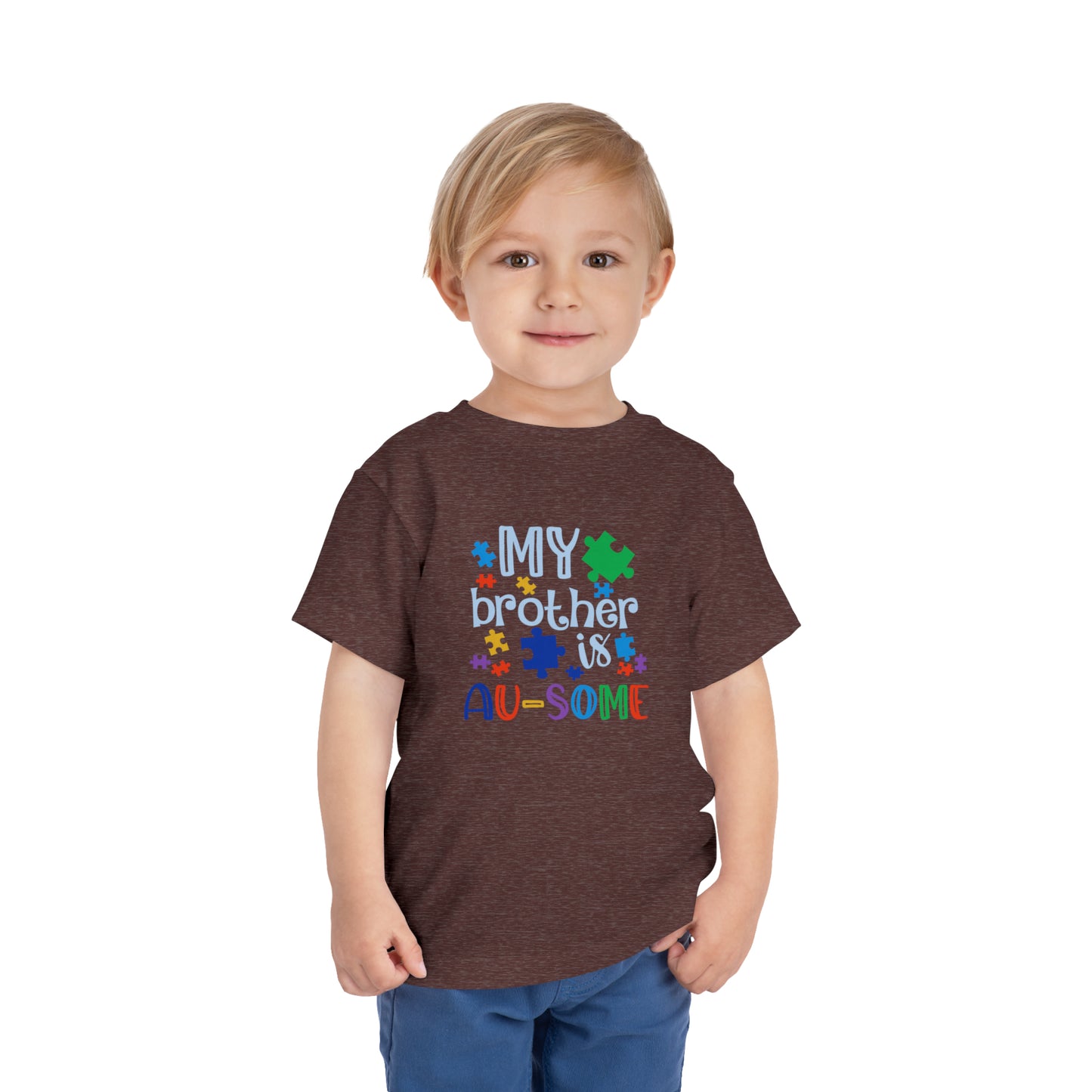 My Brother Is Au-some Toddler Short Sleeve Tee