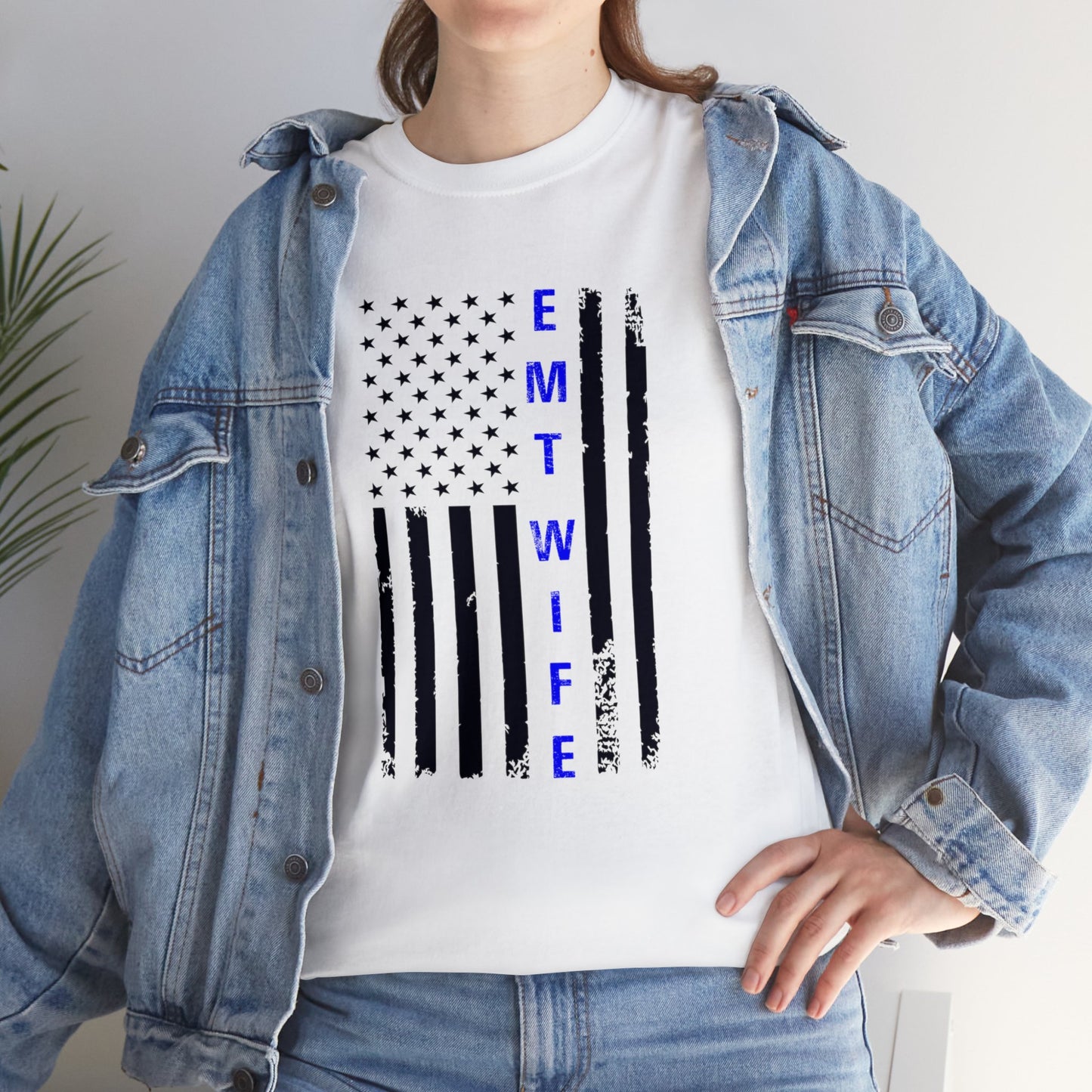 EMT Wife Unisex Heavy Cotton Tee