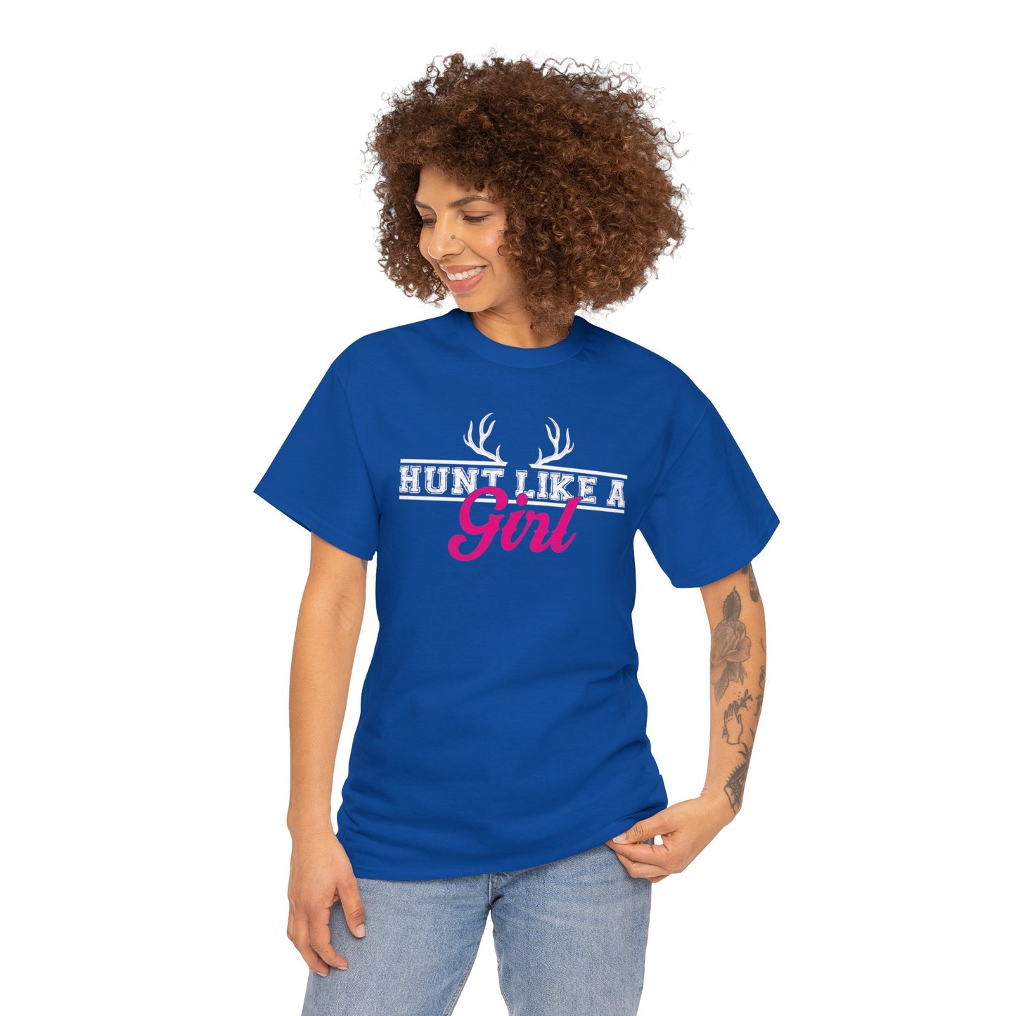 Hunt Like a Girl Unisex Heavy Cotton Tee