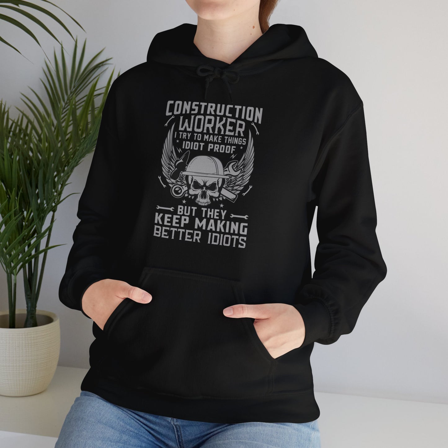 Contruction Worker Unisex Heavy Blend™ Hooded Sweatshirt