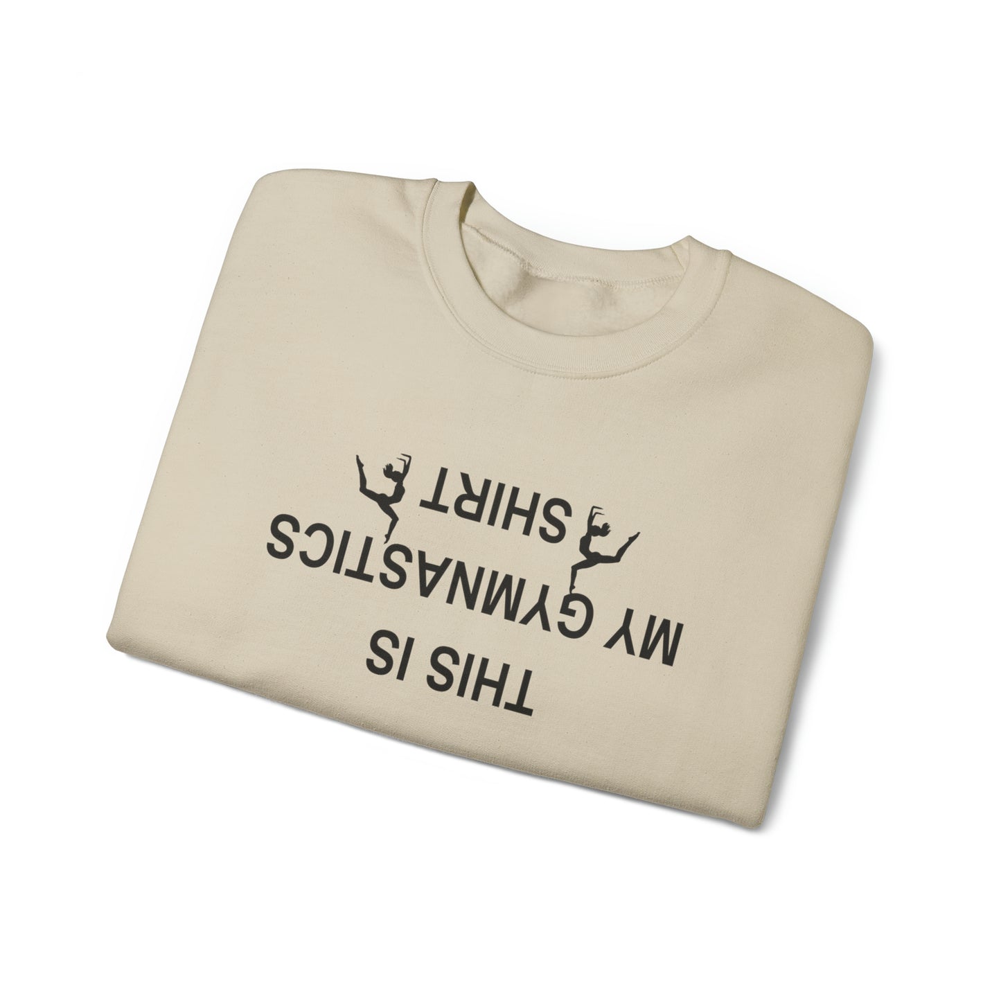 This is My Gymnastics Shirt (upside down) Unisex Heavy Blend™ Crewneck Sweatshirt