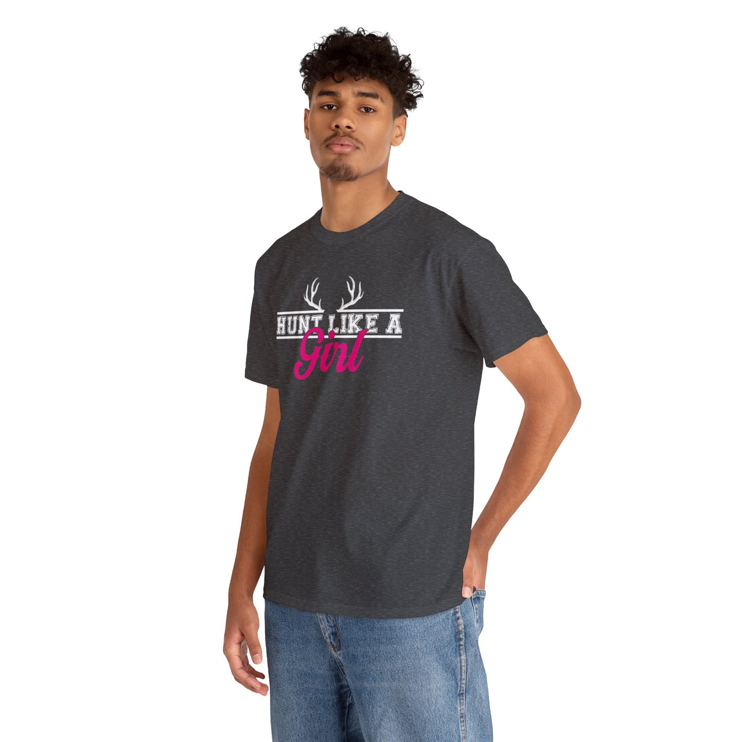Hunt Like a Girl Unisex Heavy Cotton Tee