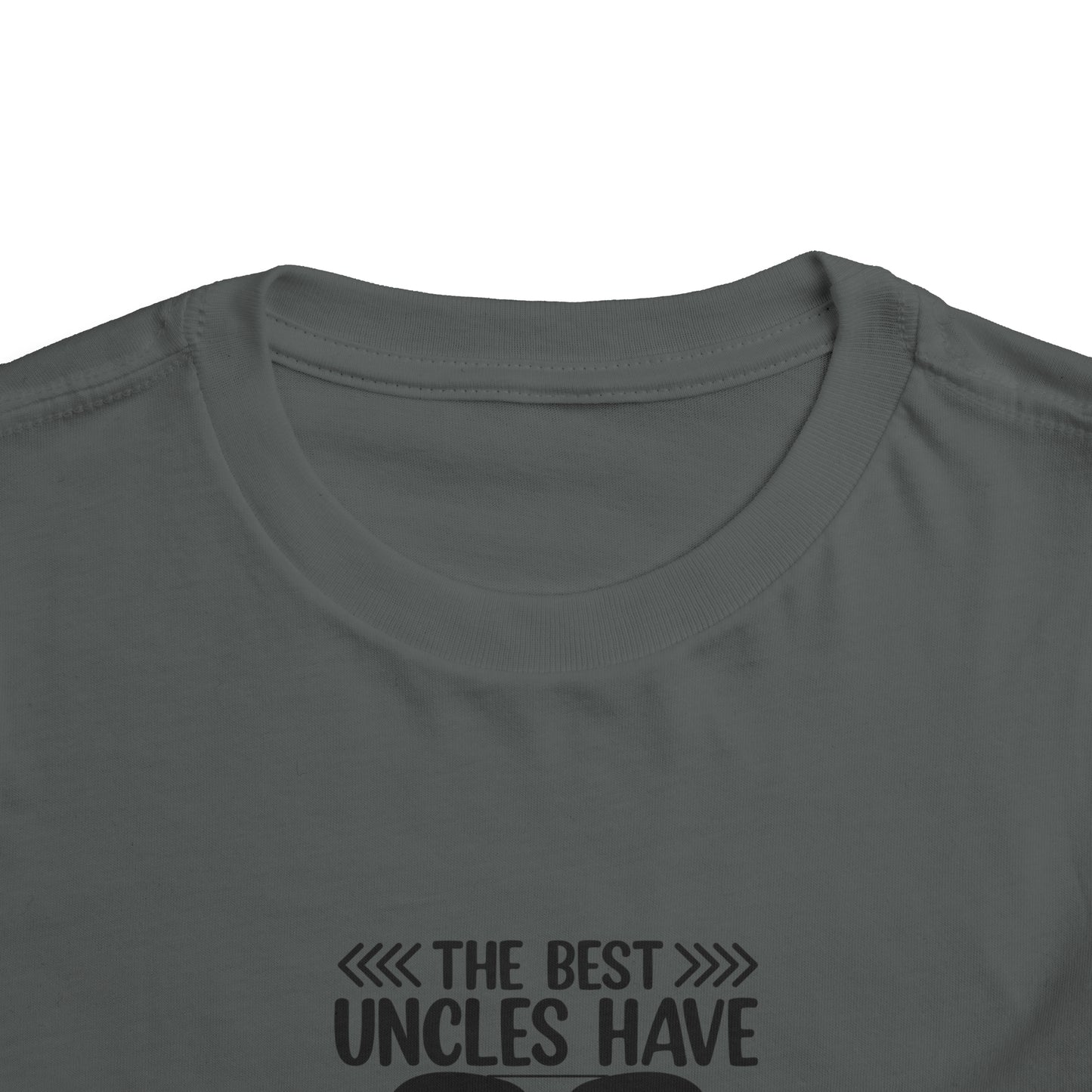 The Best Uncles Have Beards Toddler Short Sleeve Tee