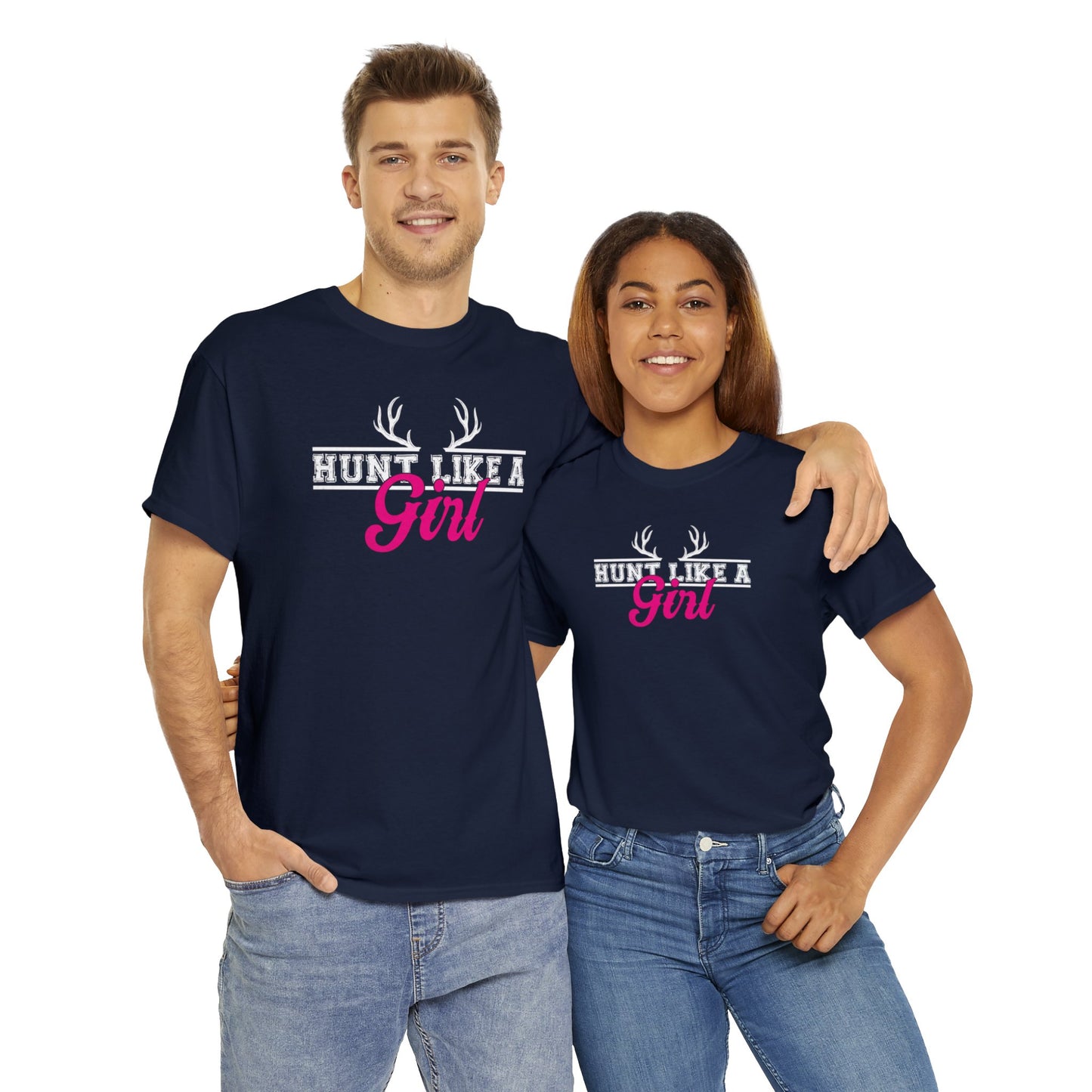 Hunt Like a Girl Unisex Heavy Cotton Tee